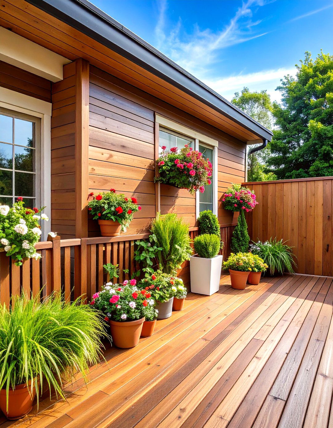 Built In Deck Walls for Ultimate Seclusion - 20 Deck Privacy Ideas