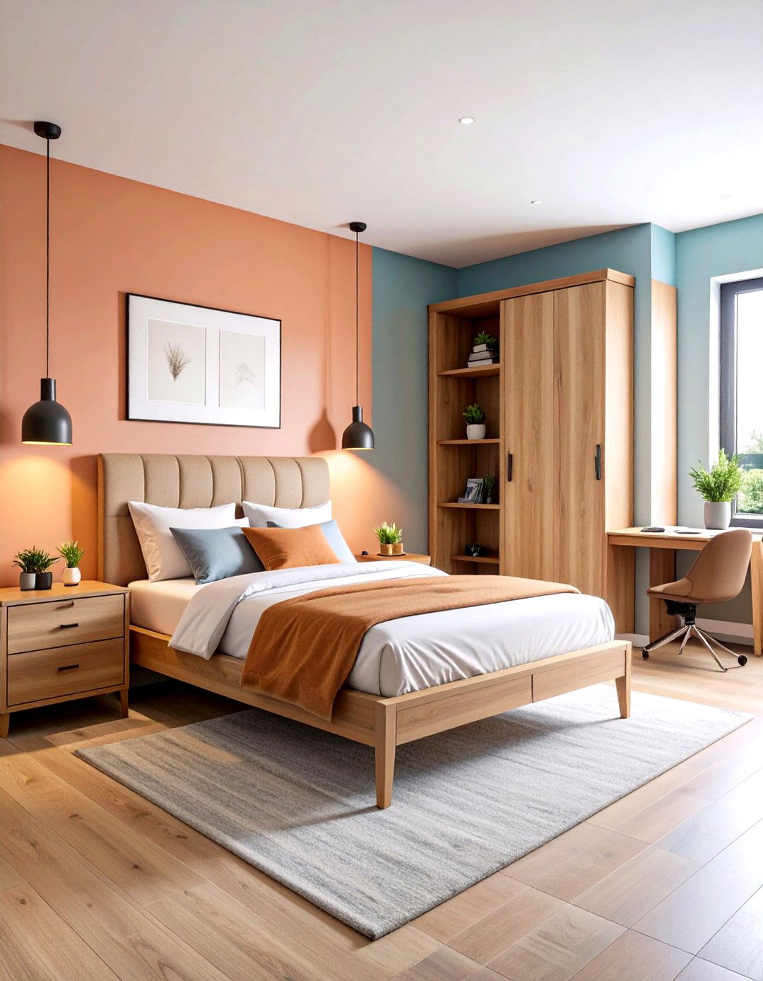 Built In Desk with Murphy Bed Combo - 20 Built-in Desk Ideas
