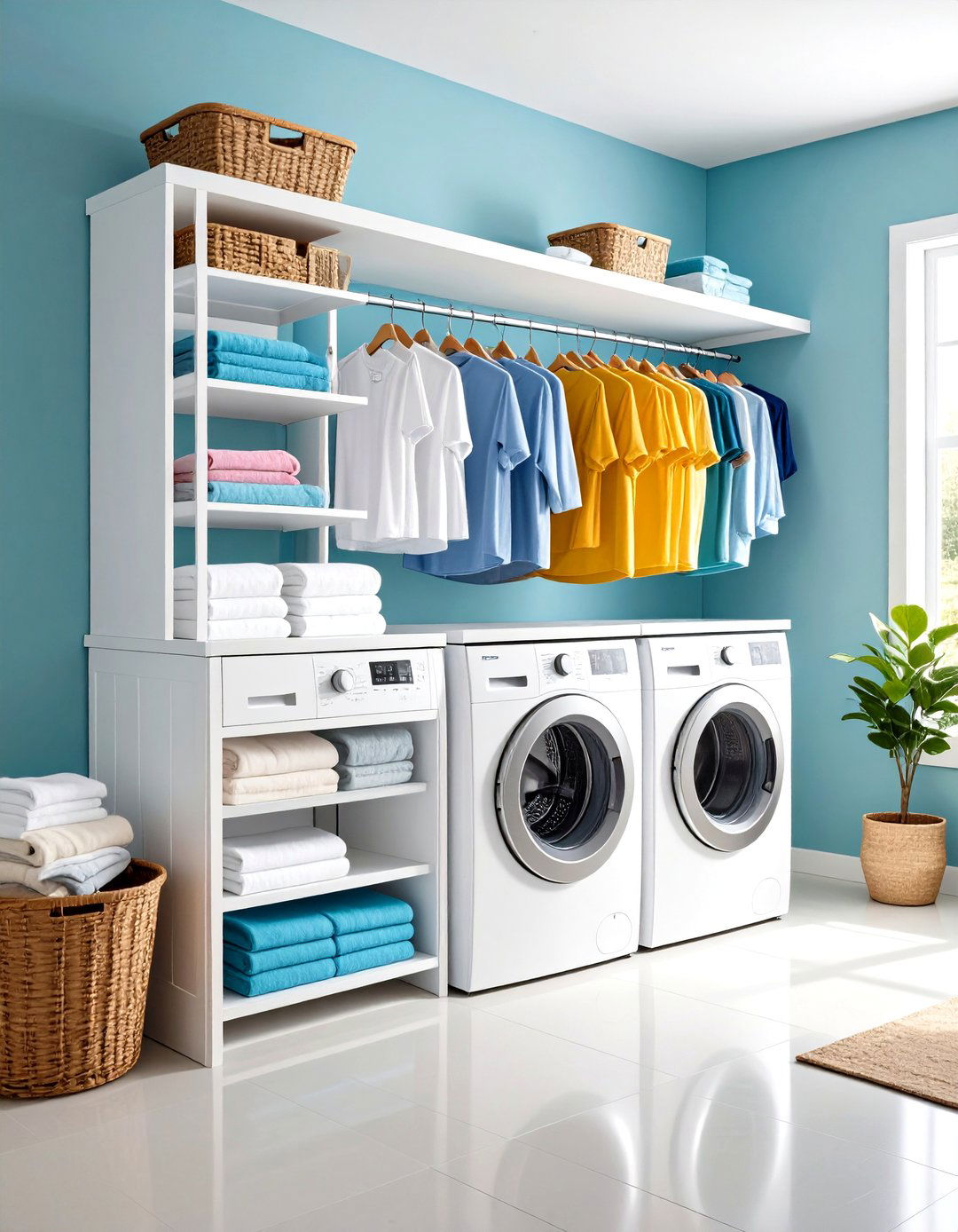 Built In Drying Rack Cabinetry - 20 Utility Room Ideas