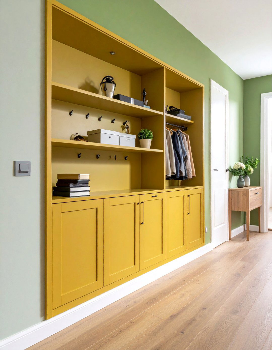 Built In Nooks and Niches - 20 Small Apartment Storage Ideas