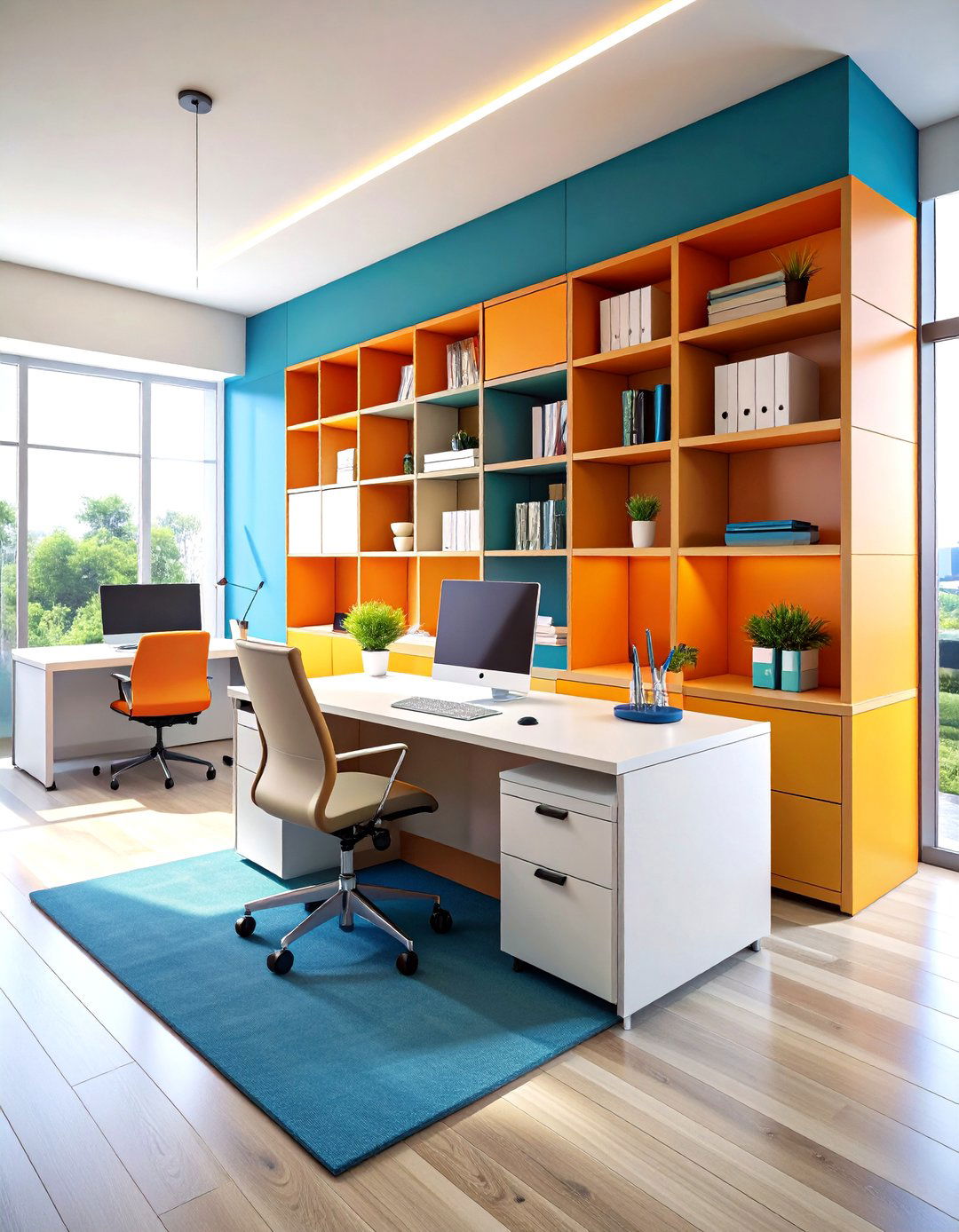 Built In Office Storage Solutions - 20 Office Storage Ideas