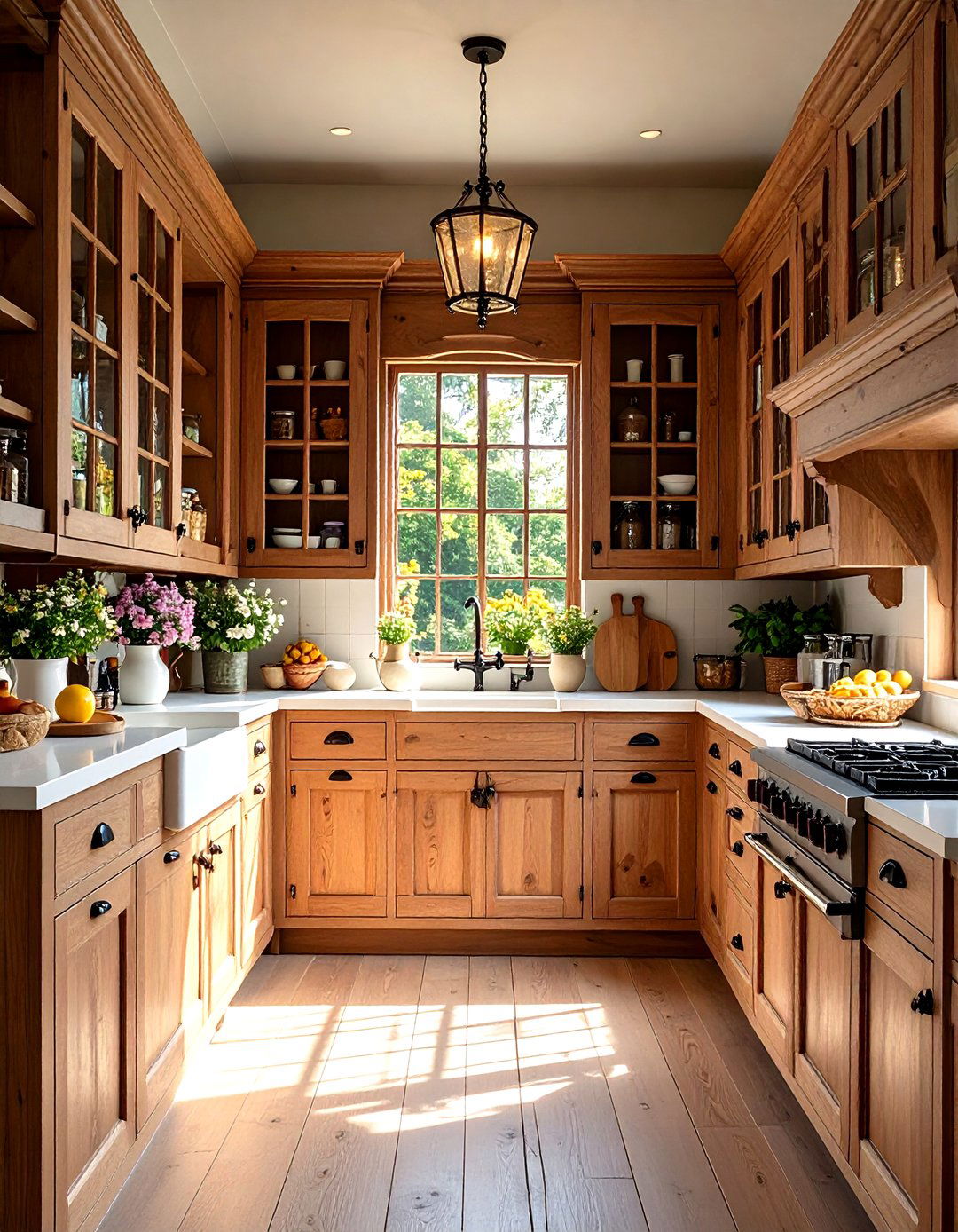 Built In Pantry Cupboards - 20 Tudor Kitchen Ideas