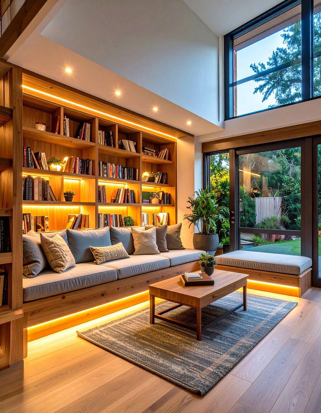 Built In Reading Nook - 20 Under Stair Storage Ideas
