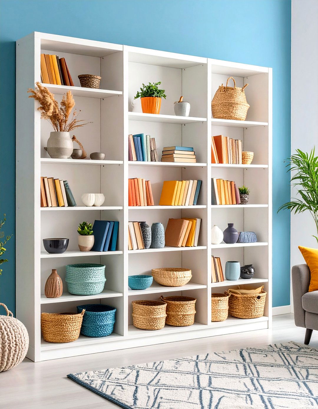 Built In Shelving Showcase - 20 Half Wall Ideas