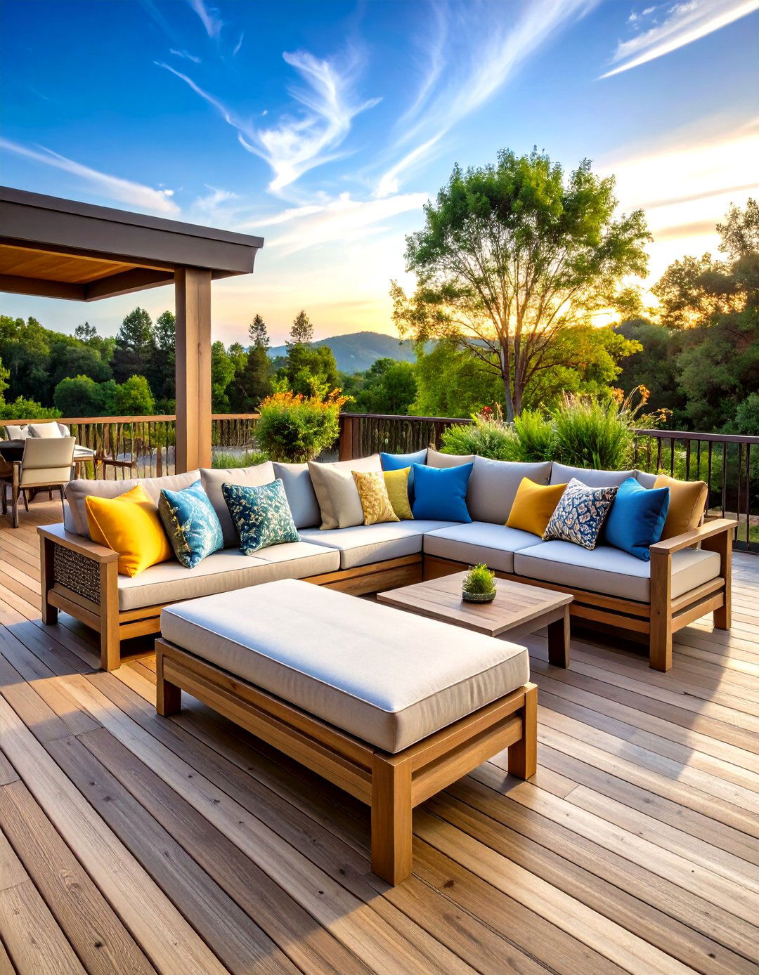 Built In Storage Bench Deck Seating - 20 Deck Seating Ideas