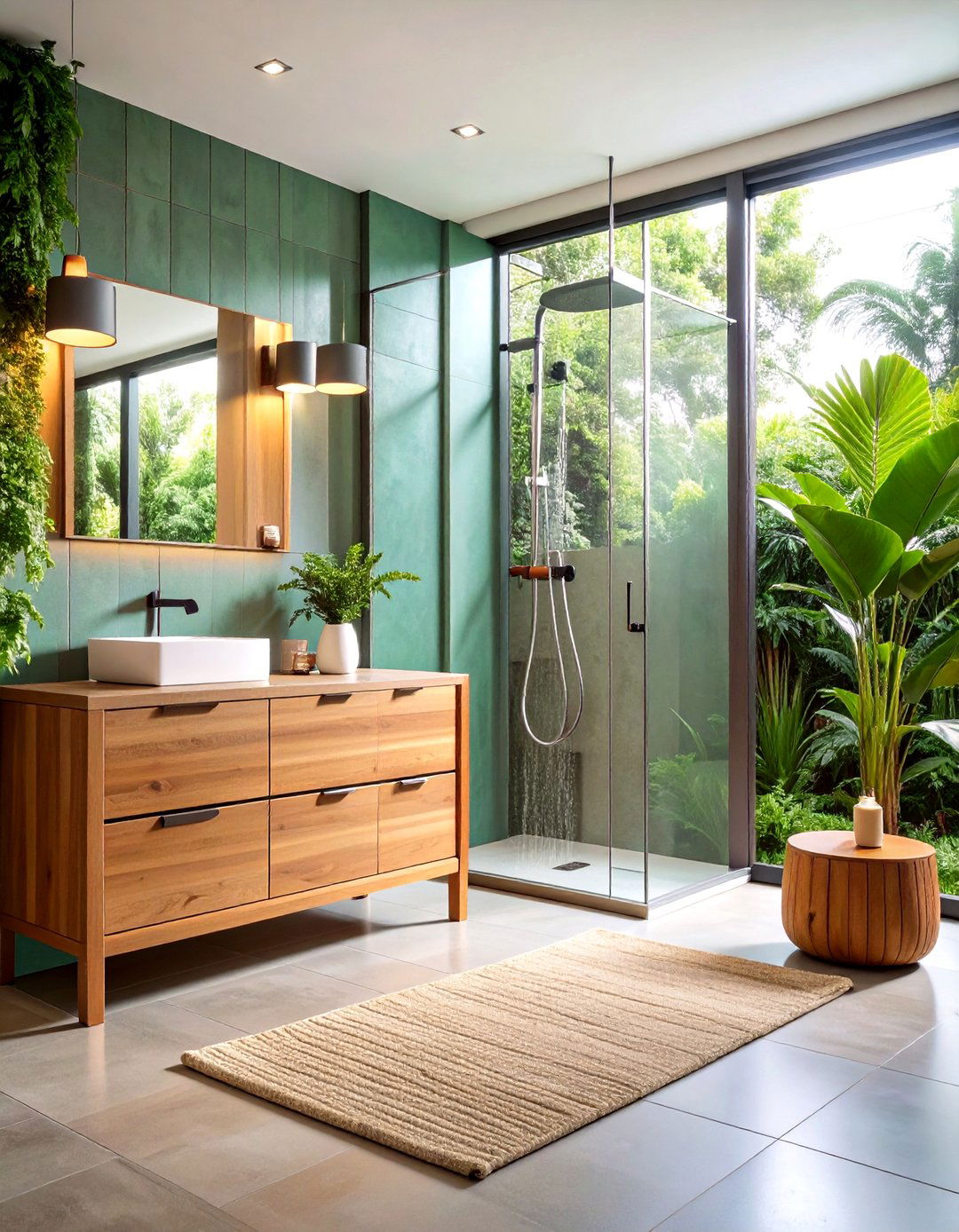 Built In Storage Bench - 20 Walk in Shower Ideas With Bench