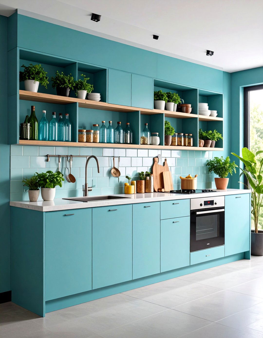 Built In Water Bottle Storage Niche Design - 20 Water Bottle Storage Ideas