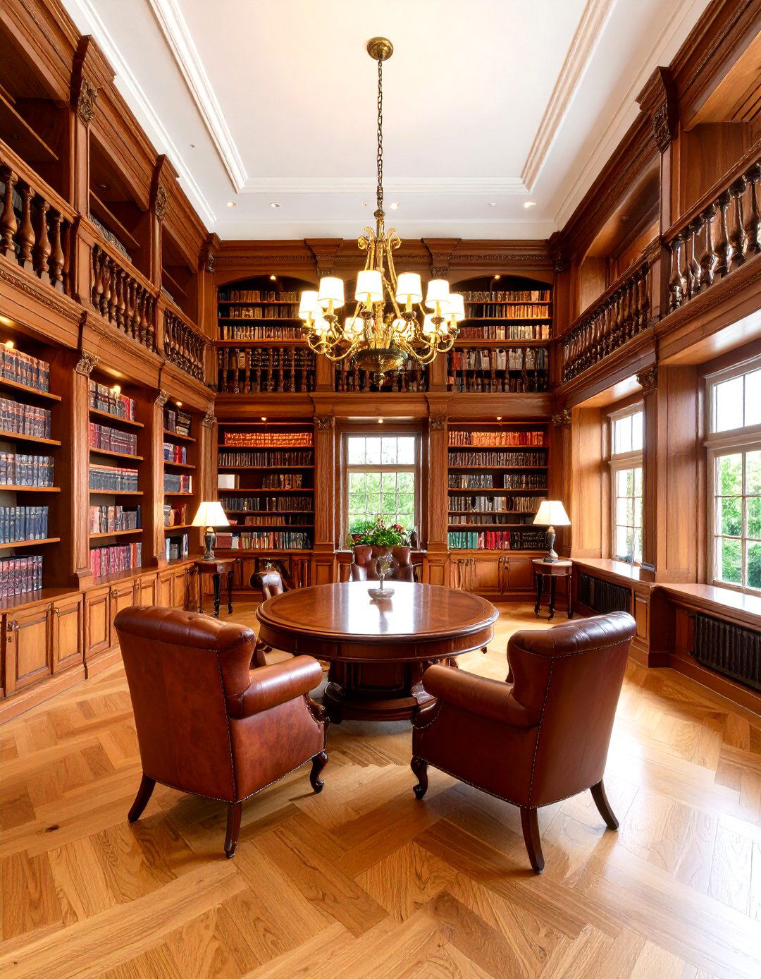 Built in Library Scholar Preppy Room - 20 Preppy Room Ideas