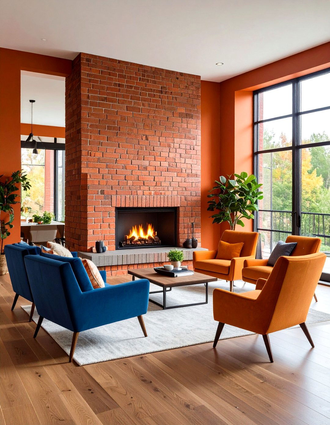 Built in Storage Brick Fireplace Solutions - 20 Brick Fireplace Ideas