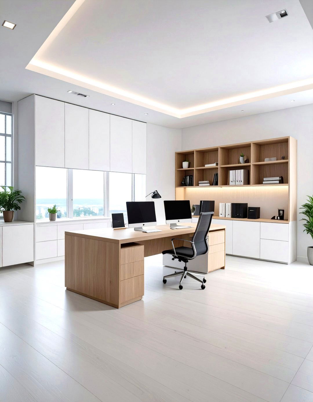 Built in Storage Home Office for Couples - 20 Home Office for Couples Ideas and Designs