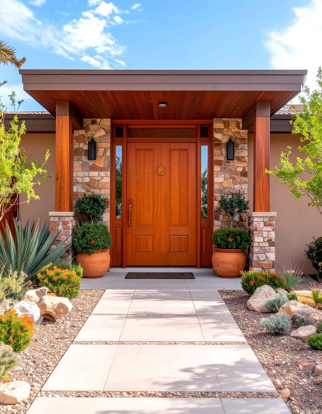 Burnt Orange Mid Century Front Door - 20 Mid Century Front Door Colors