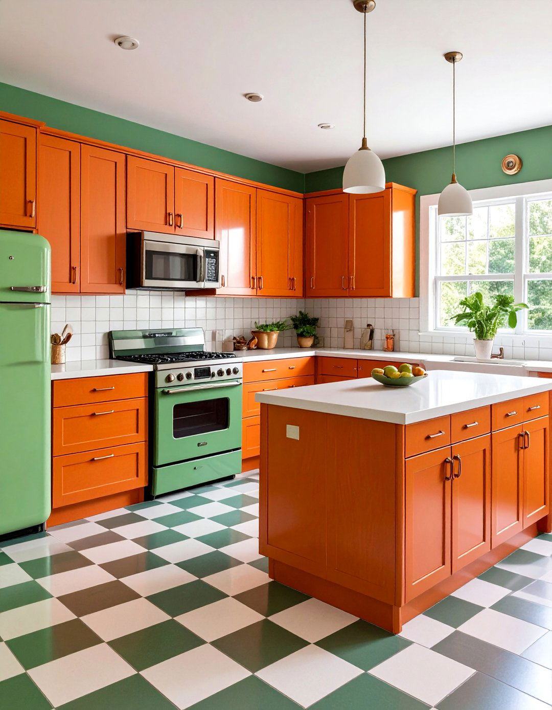 Burnt Orange Retro s Kitchen - 20 Burnt Orange Kitchen Ideas