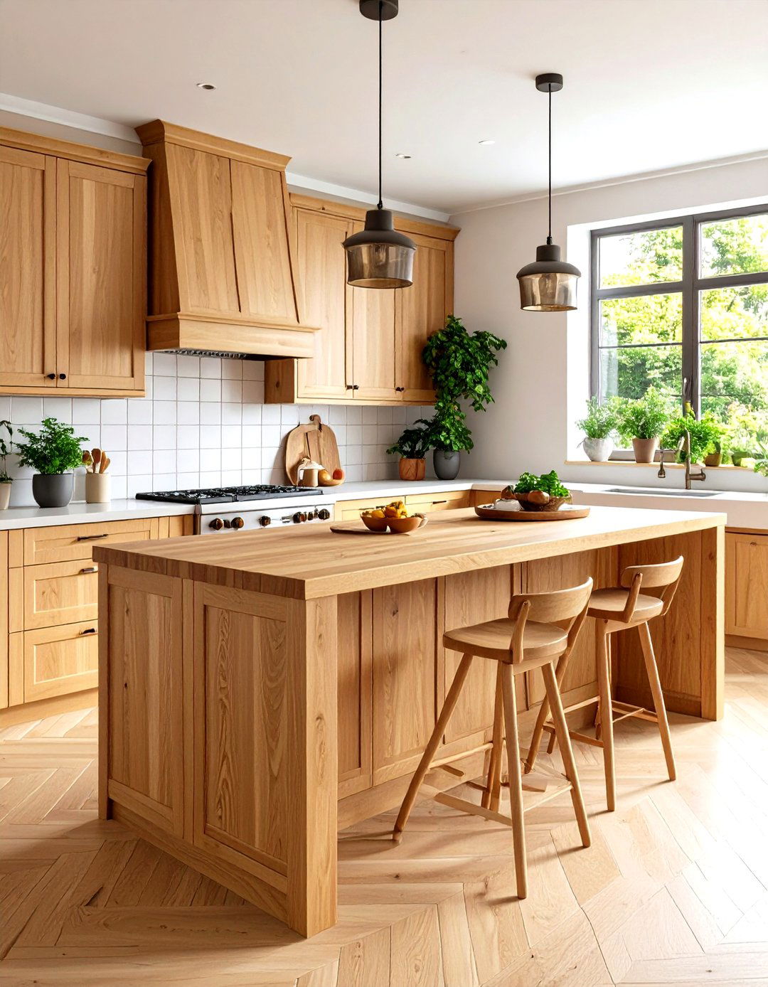 Butcher Block Countertops - 20 Vintage Kitchen Ideas