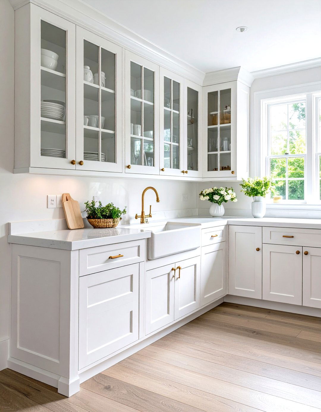 Butlers Style Corner Pantry with Counter Space - 20 Corner Pantry Ideas