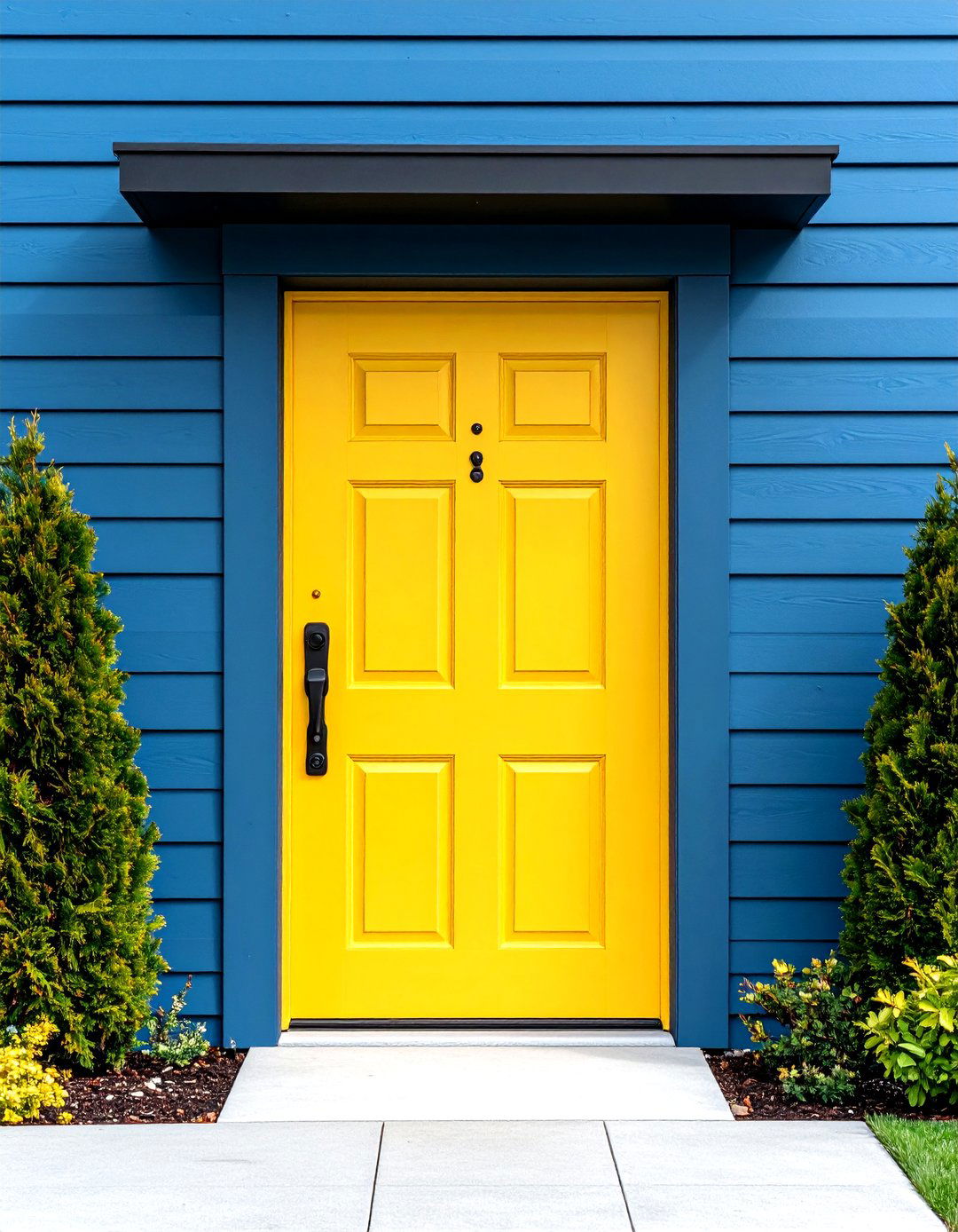 Butted Style Door Trim - 20 Exterior Door Trim Ideas