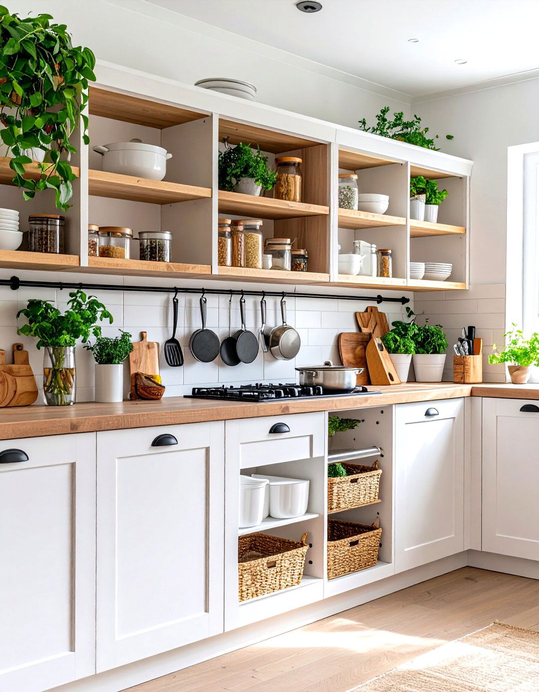 Cabinet Storage for Pot and Pan Organization - 20 cabinet storage ideas