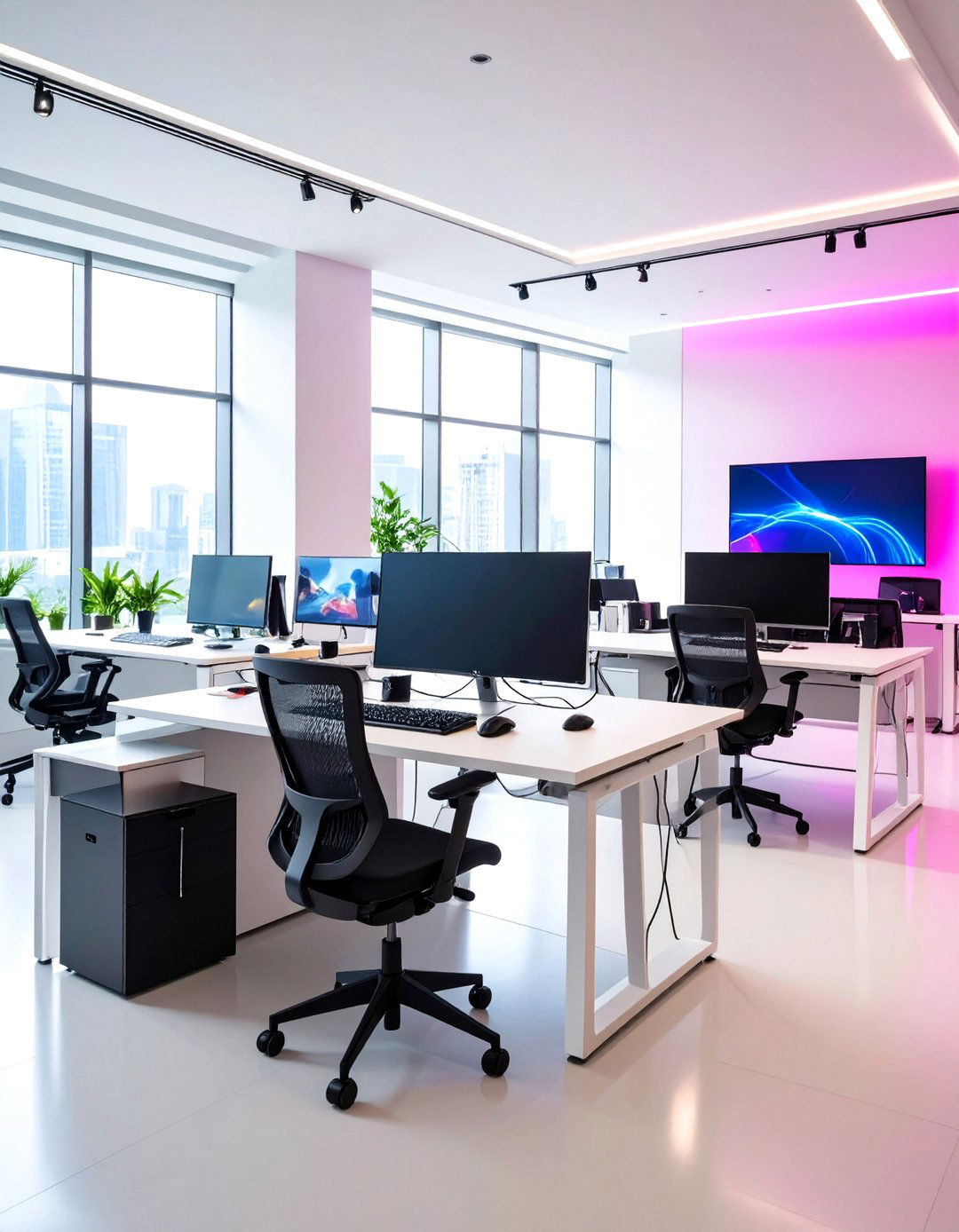 Cable Free Wireless Tech Setup - 20 Budget Home Office Ideas