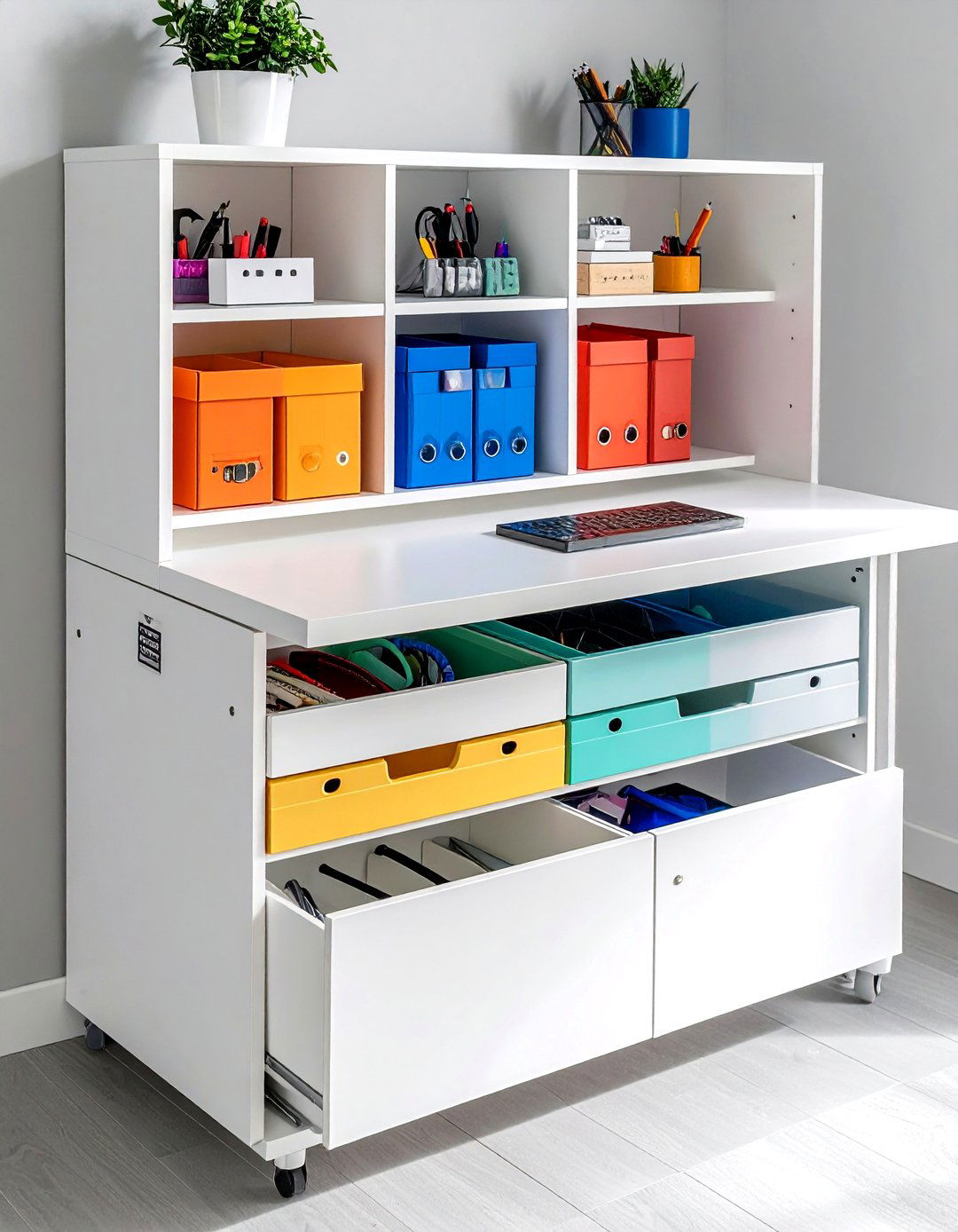 Cable Managed Desk Base Gamer Girl Room - 20 Gamer Girl Room Ideas