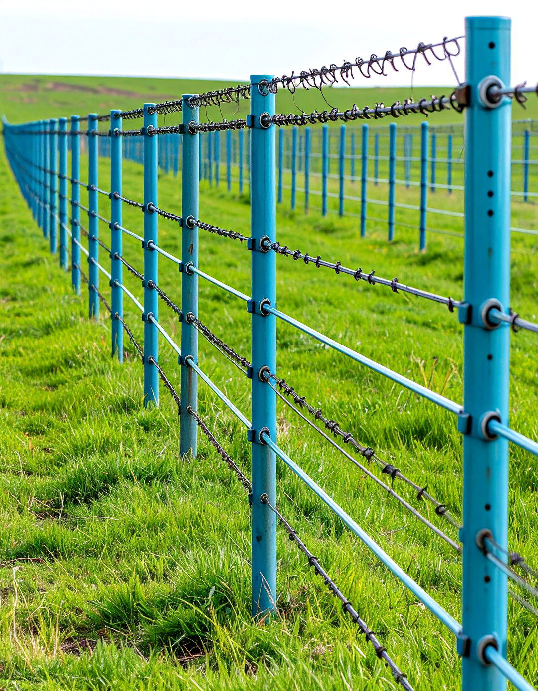 Cable Wire Farm Fence - 20 Farm Fence Ideas