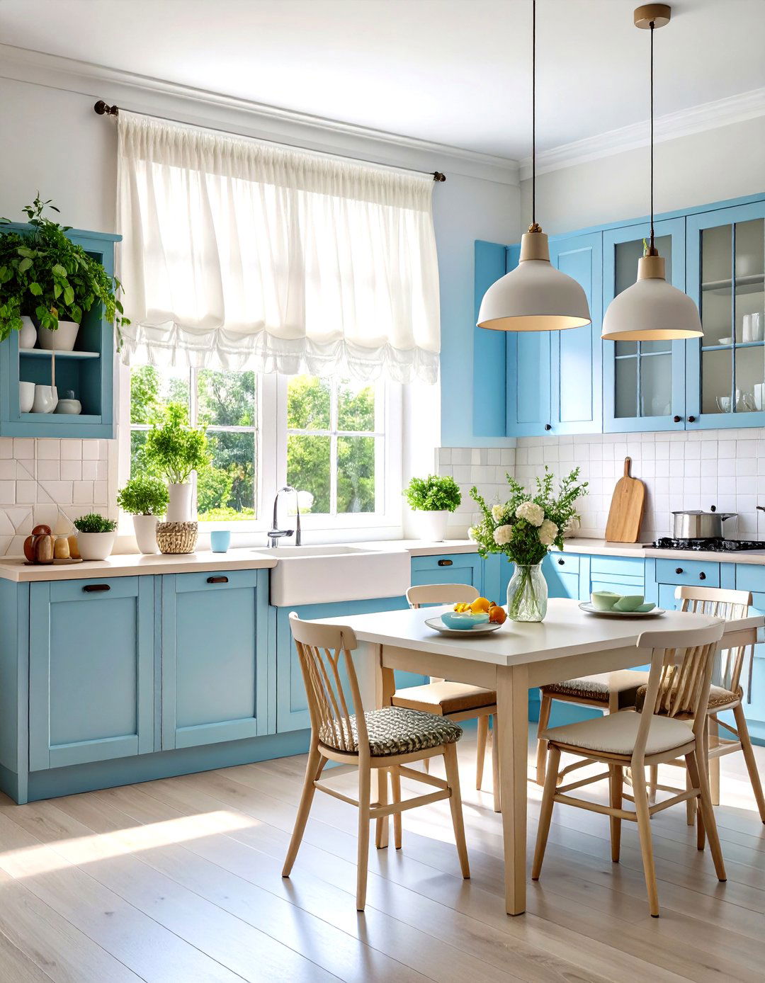 Cafe Curtain Kitchen Valance Bistro Style - 20 Kitchen Valance Ideas