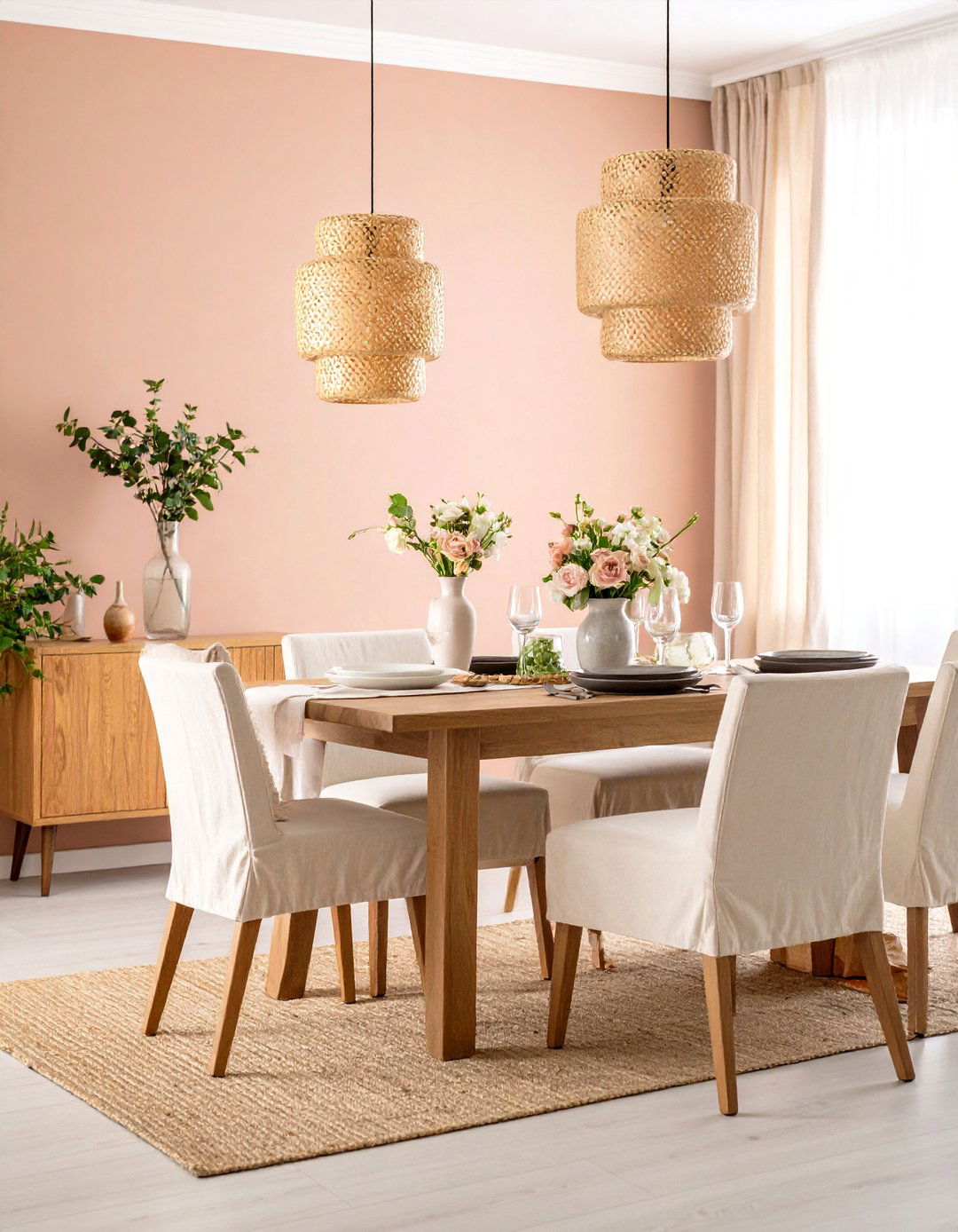 Calm Coral Blush Paint Color - 20 Calming Paint Colors