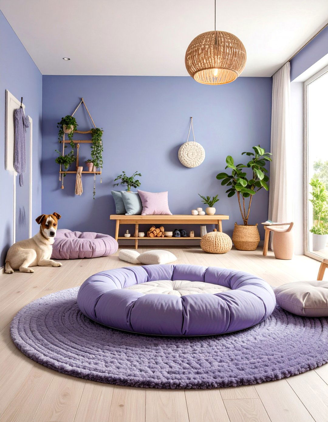 Calming Color Palette Dog Room - 20 Dog Room Ideas