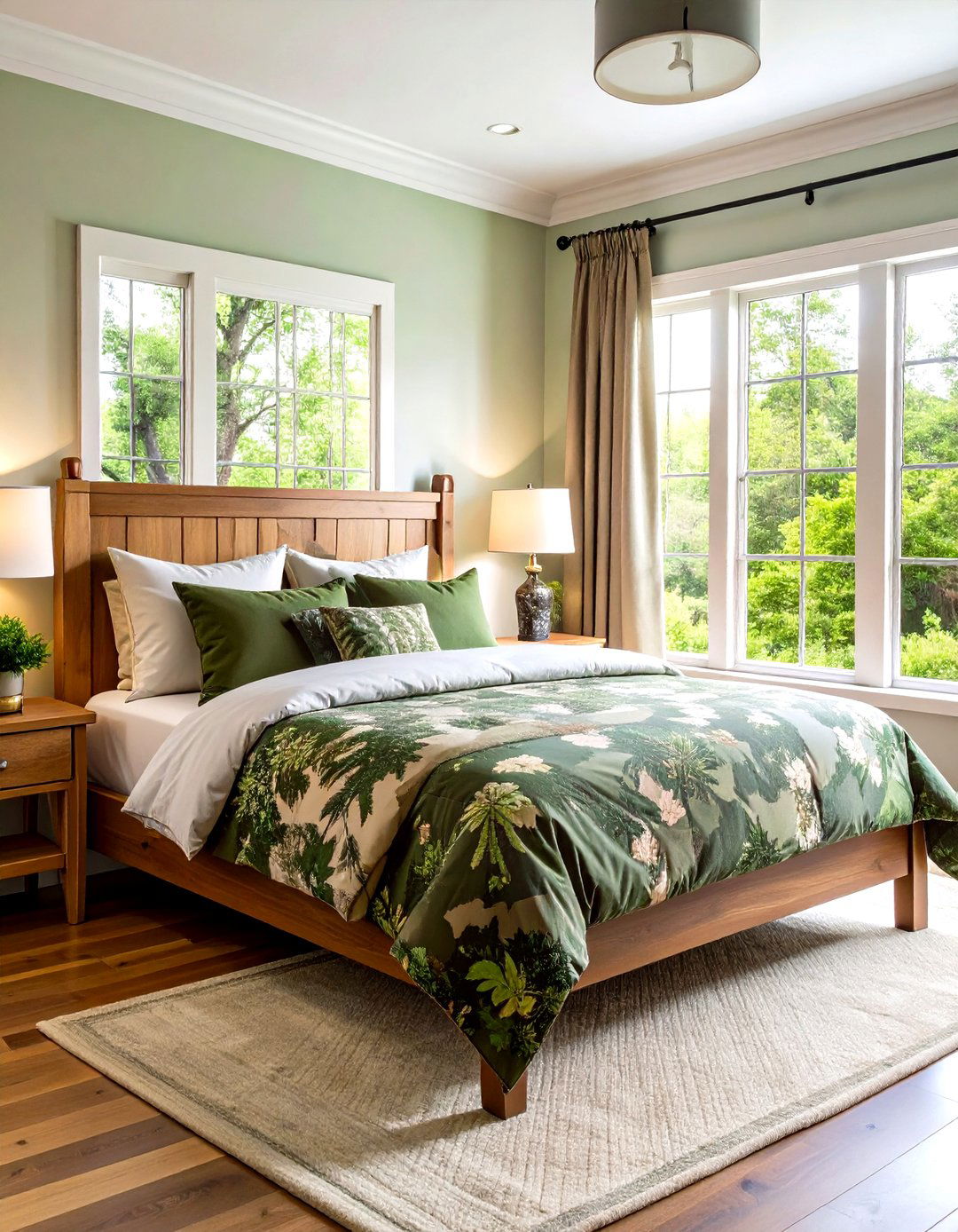 Camouflage Pattern Hunting Bedroom Bedding - 20 Hunting Bedroom Ideas