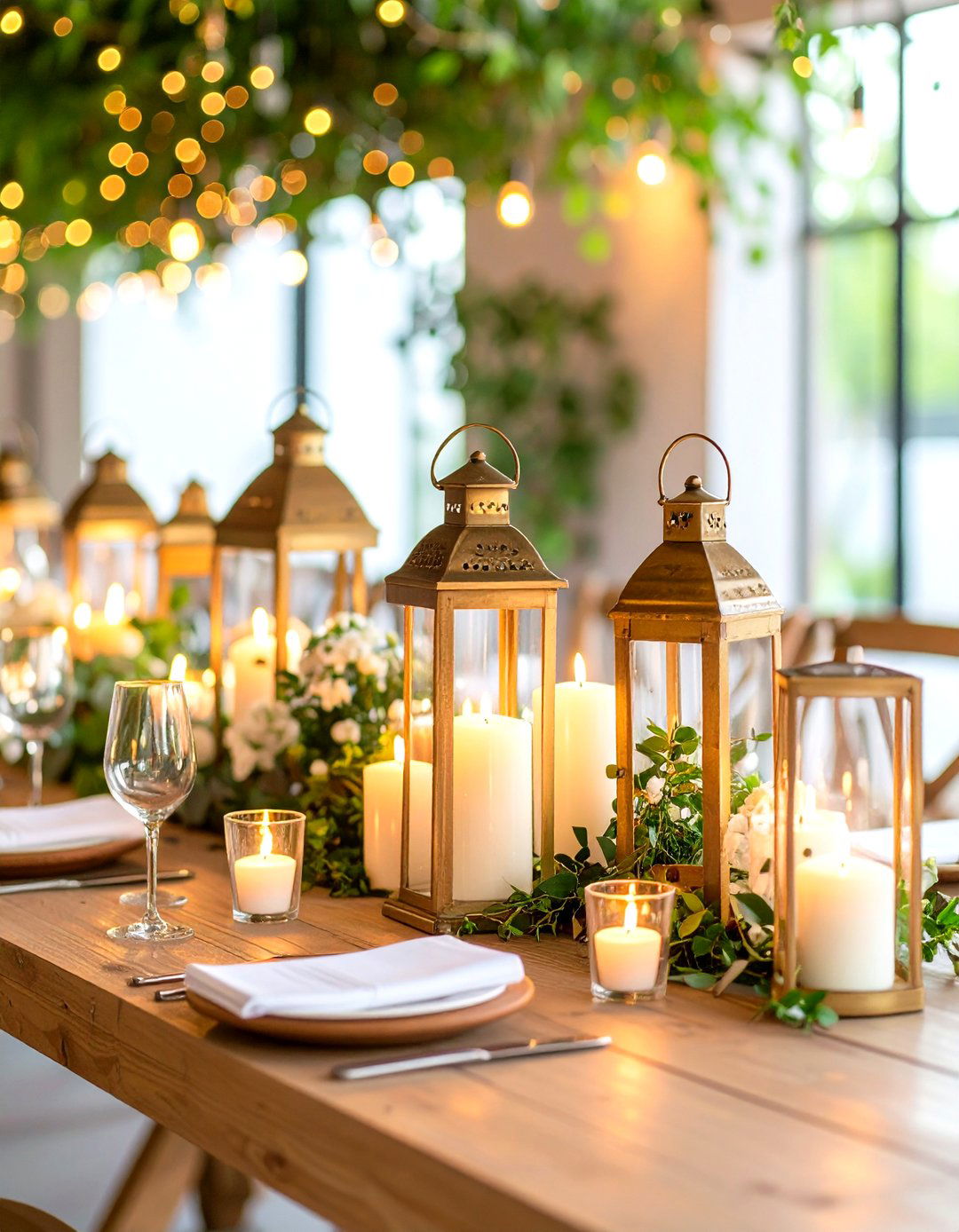 Candlelit Wedding Table Romance - 20 Wedding Table Decoration Ideas
