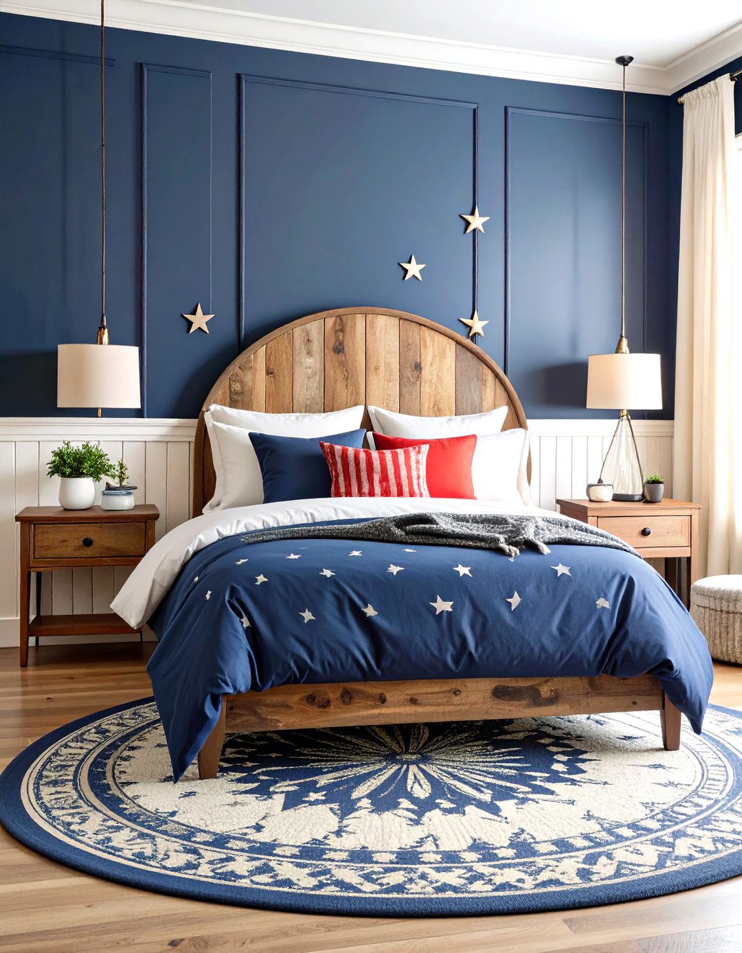 Captain America Patriot Shield Marvel Bedroom - 20 Marvel Bedroom Ideas