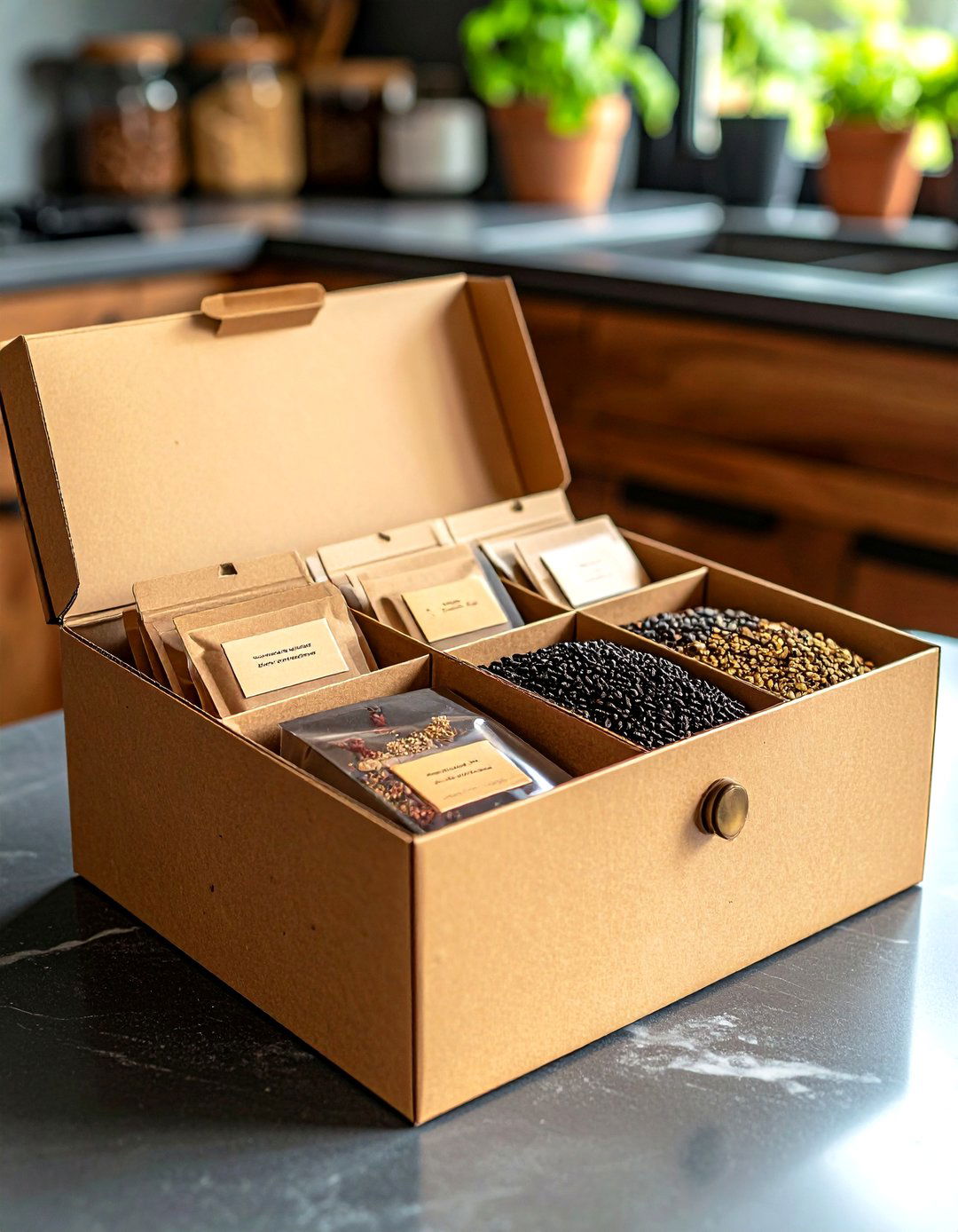 Cardboard Photo Storage Box - 20 Seed Storage Ideas