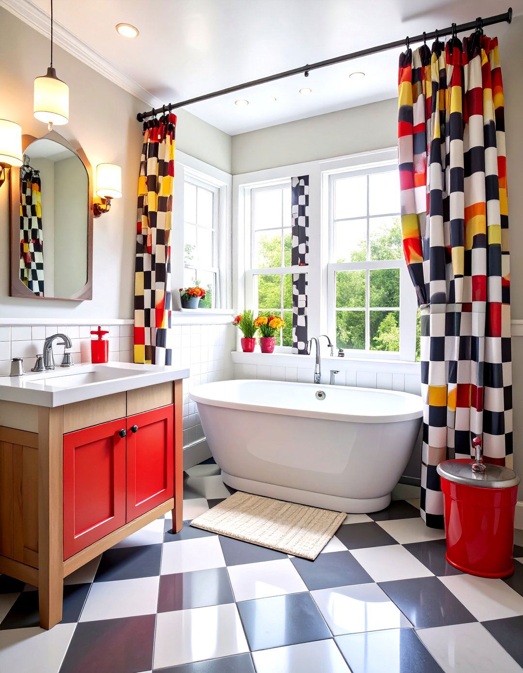 Cars Route Racetrack Disney Bathroom - 20 Disney Bathroom Ideas