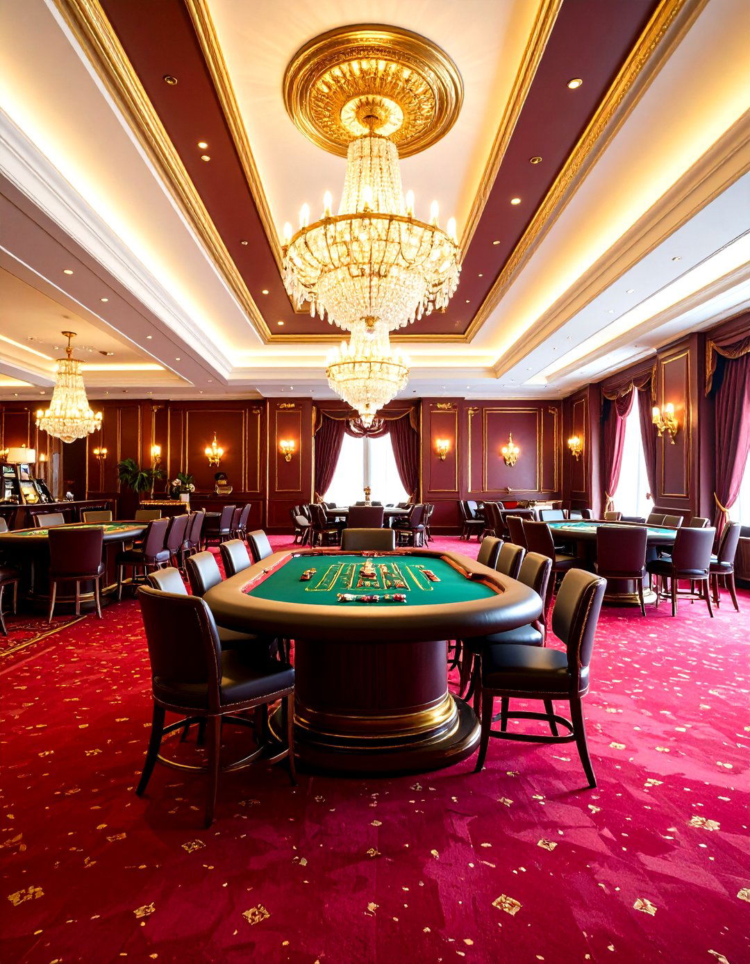 Casino Style Luxury Game Room Ideas - 20 Luxury Game Room Ideas