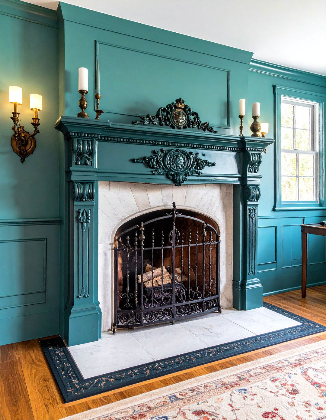 Cast Iron Fireplace Components - 20 Traditional Fireplaces