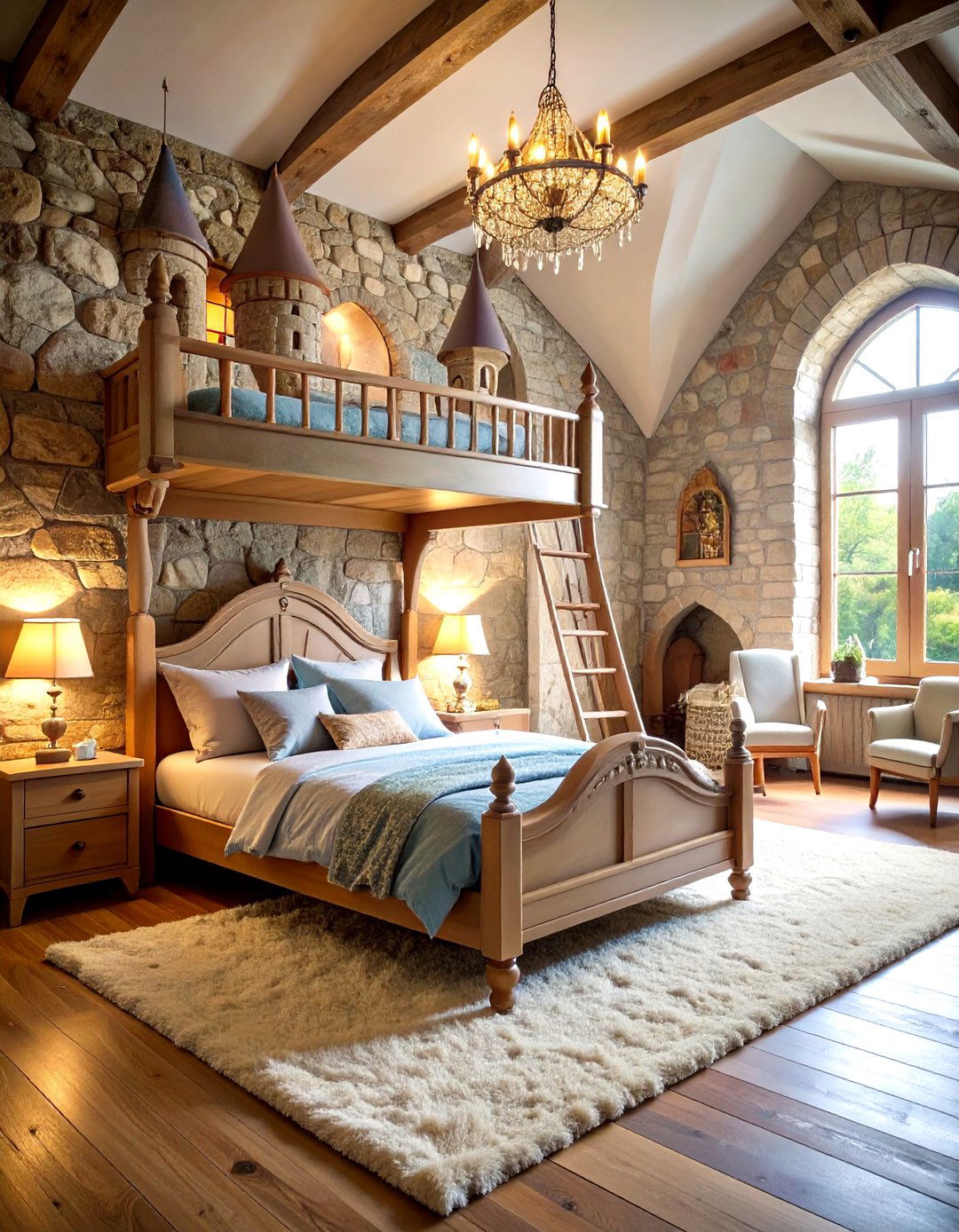 Castle Themed Princess Room - 20 Princess Room Ideas