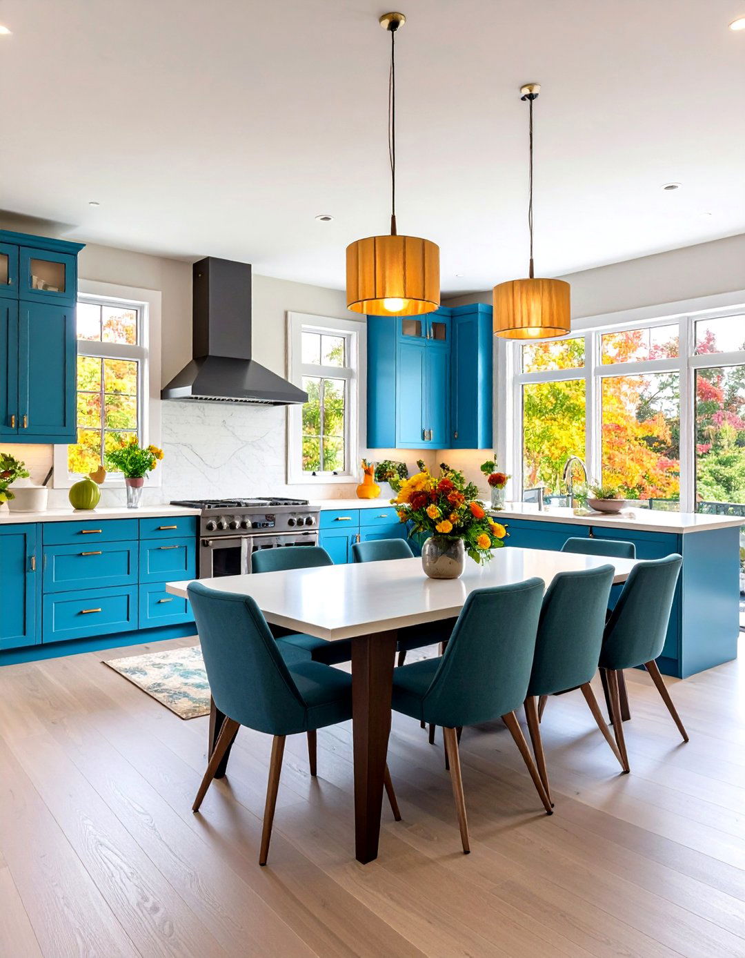 Casual Dining Room Open Concept Kitchen Integration - 20 Casual Dining Room Ideas