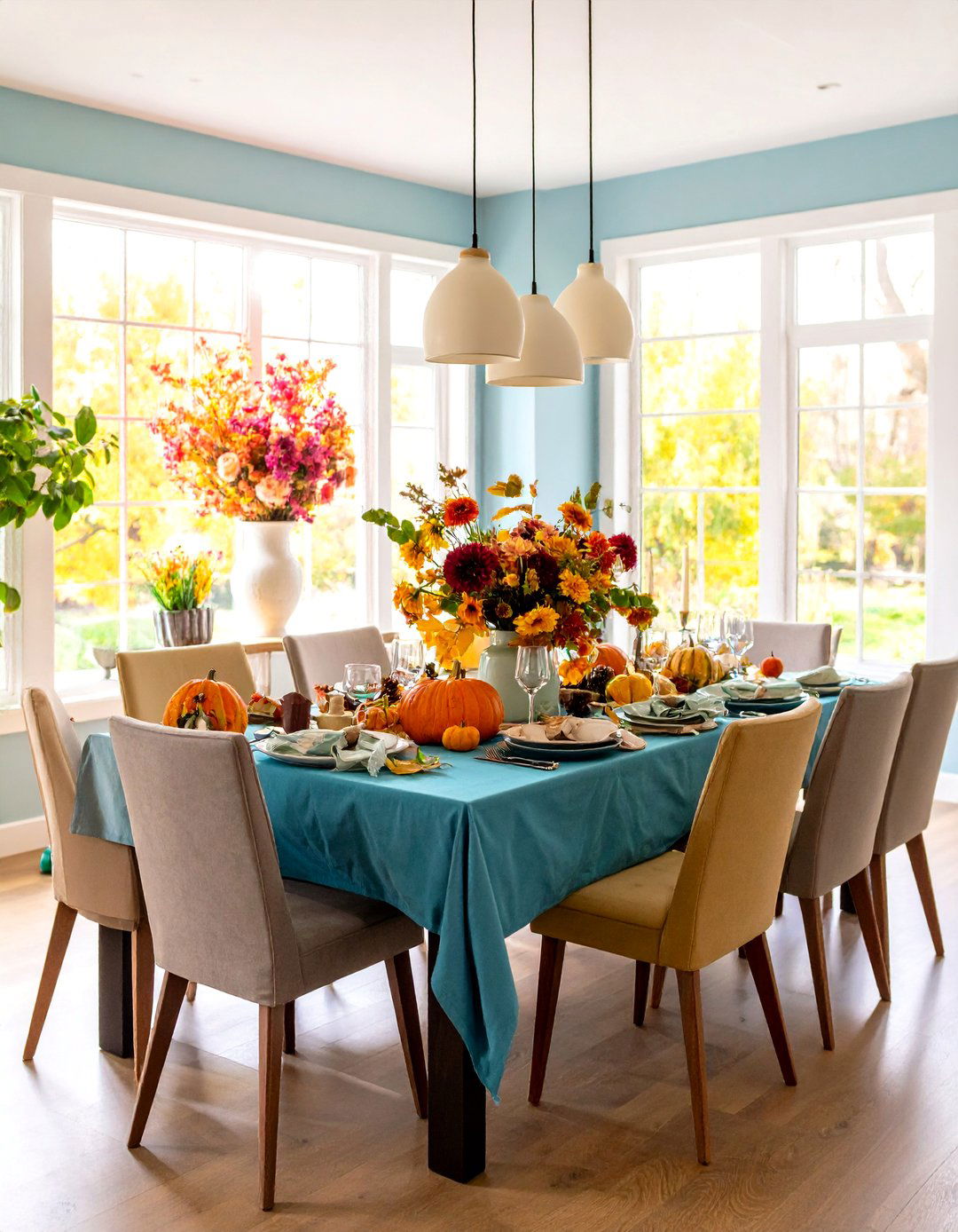 Casual Dining Room Seasonal Decorating Flexibility - 20 Casual Dining Room Ideas