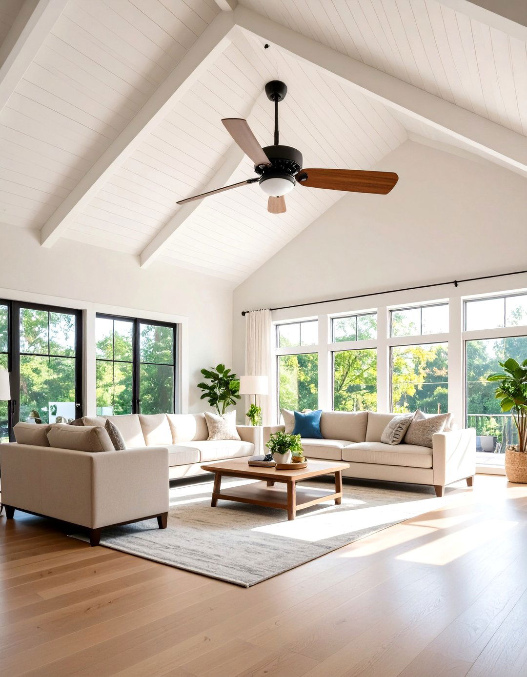 Cathedral Ceiling with Ventilation Fans - 20 Cathedral Ceiling Ideas
