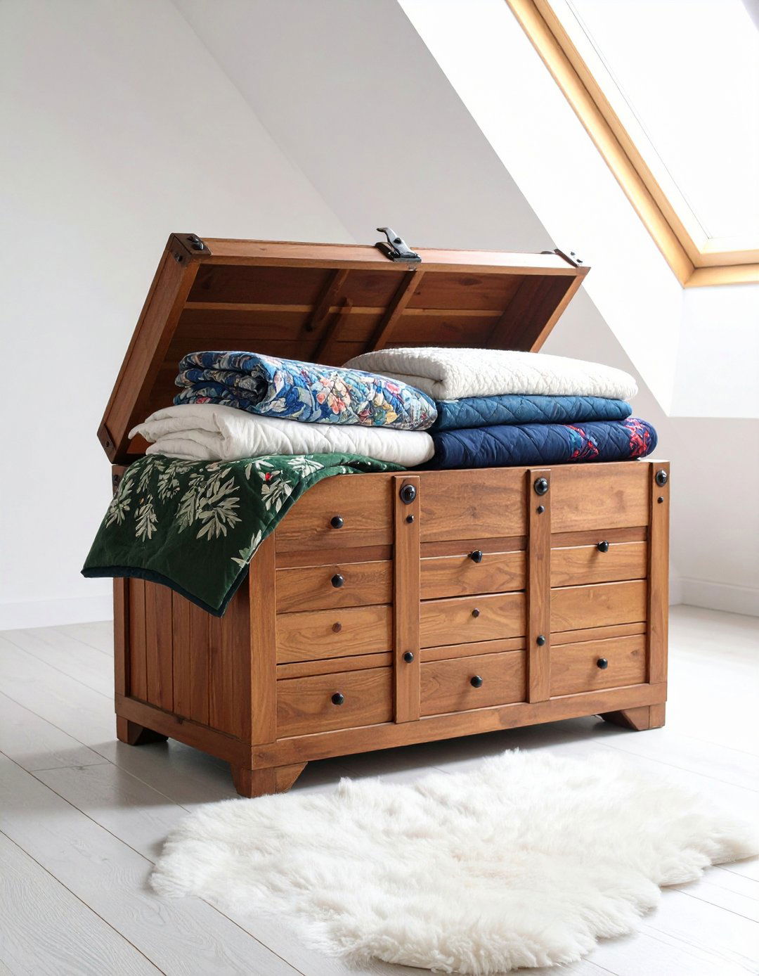 Cedar Chest Blanket Storage - 20 Blanket Storage Ideas