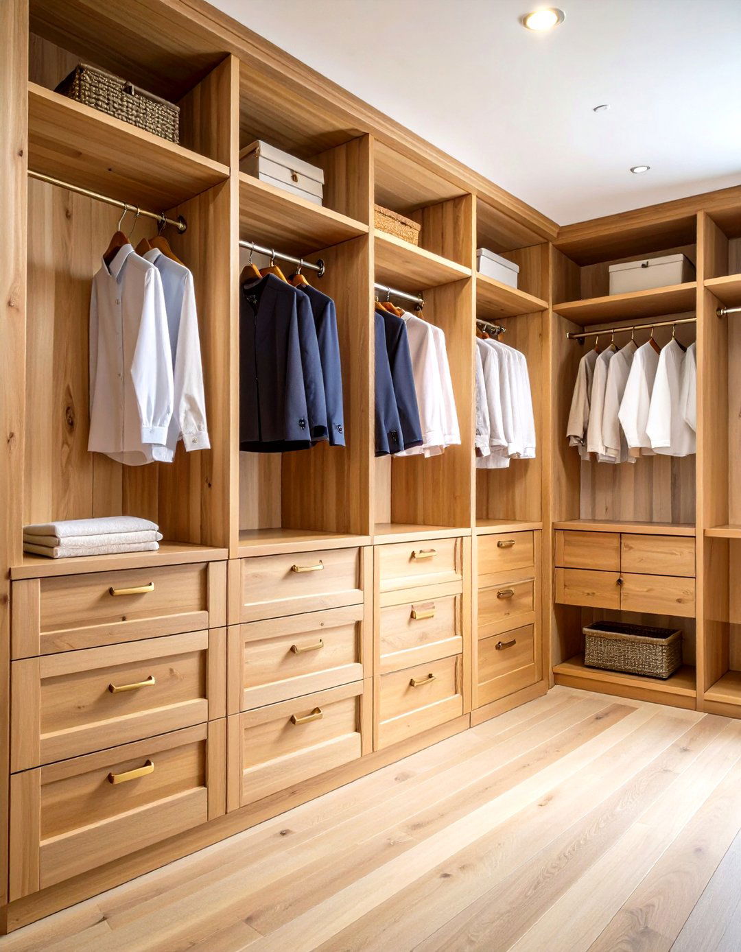 Cedar Plank Rustic Closet - 20 Rustic Closet Ideas