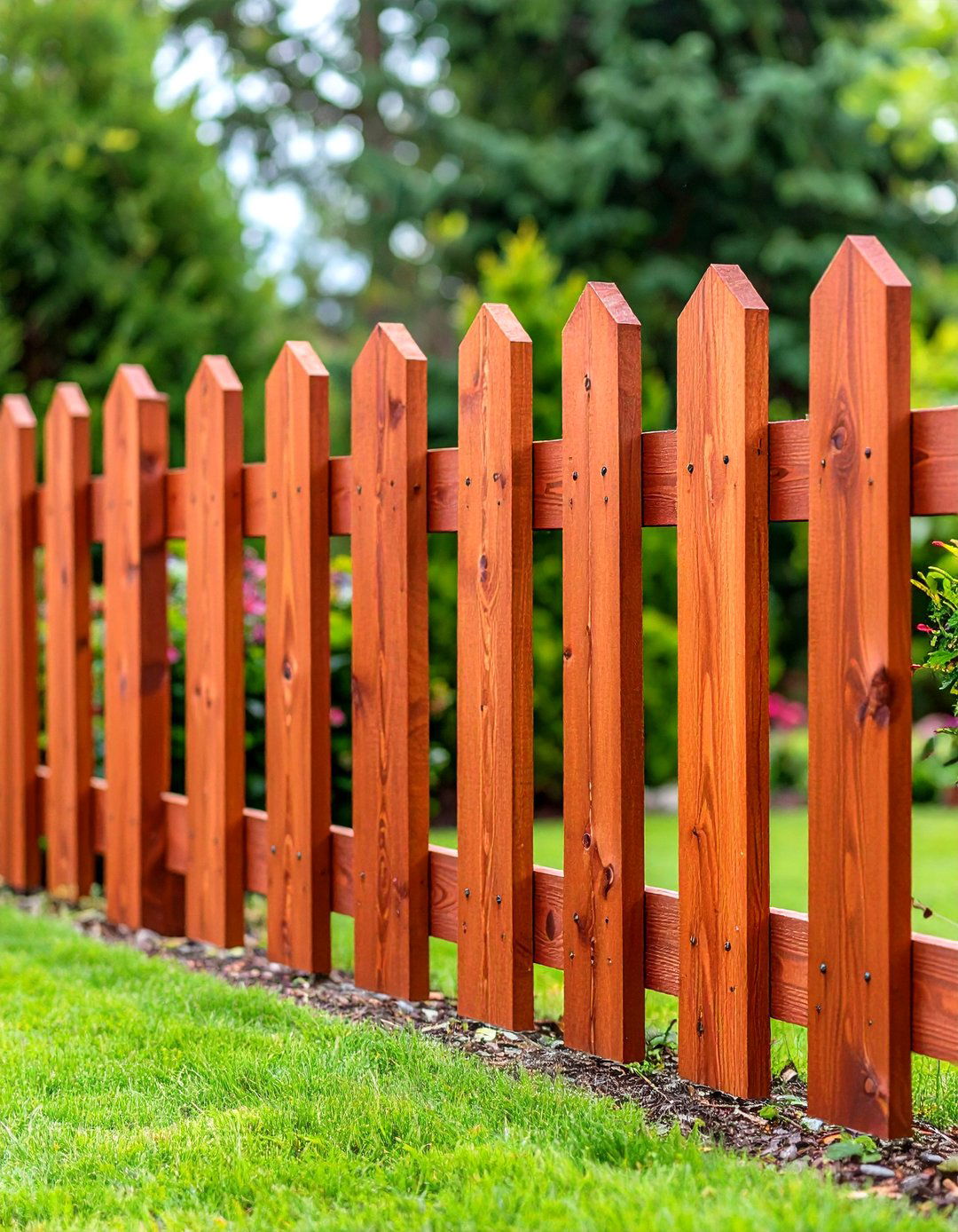 Cedar Wood Rails for Durability - 20 Split Rail Fence Ideas
