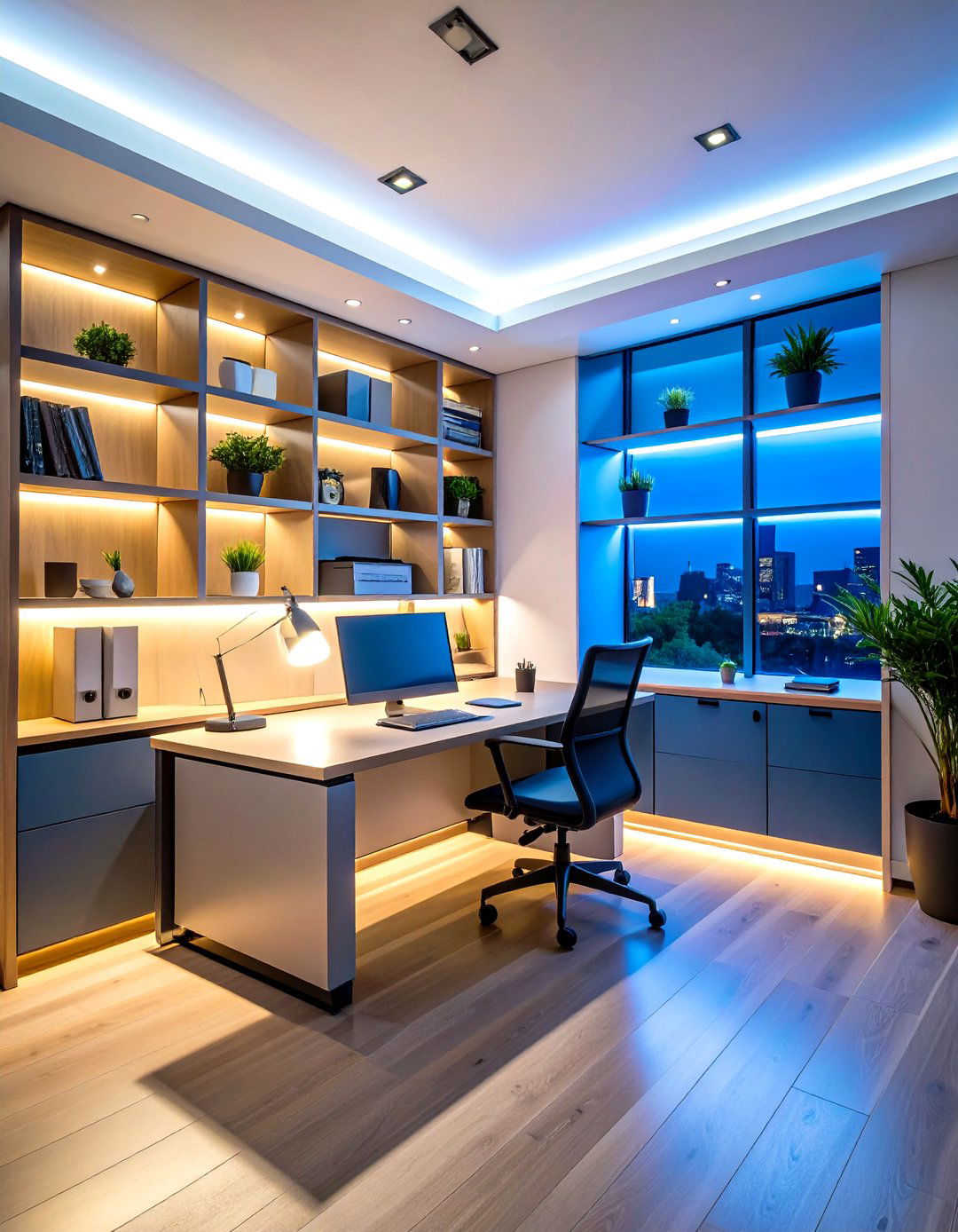 Ceiling Fan Home Office Lighting Combinations - 20 Home Office Lighting Ideas