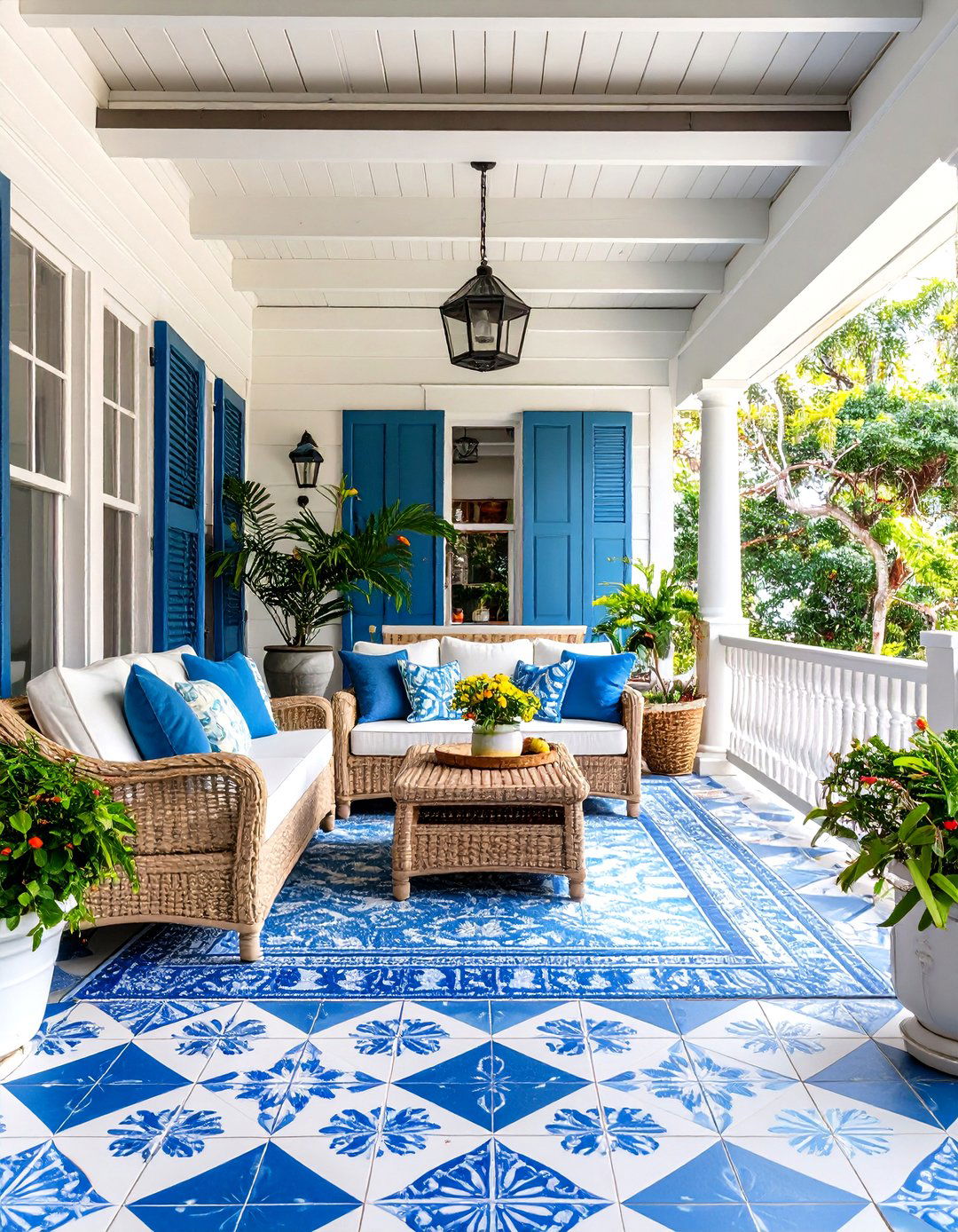 Ceramic Tile Porch Flooring - 20 Porch Flooring Options