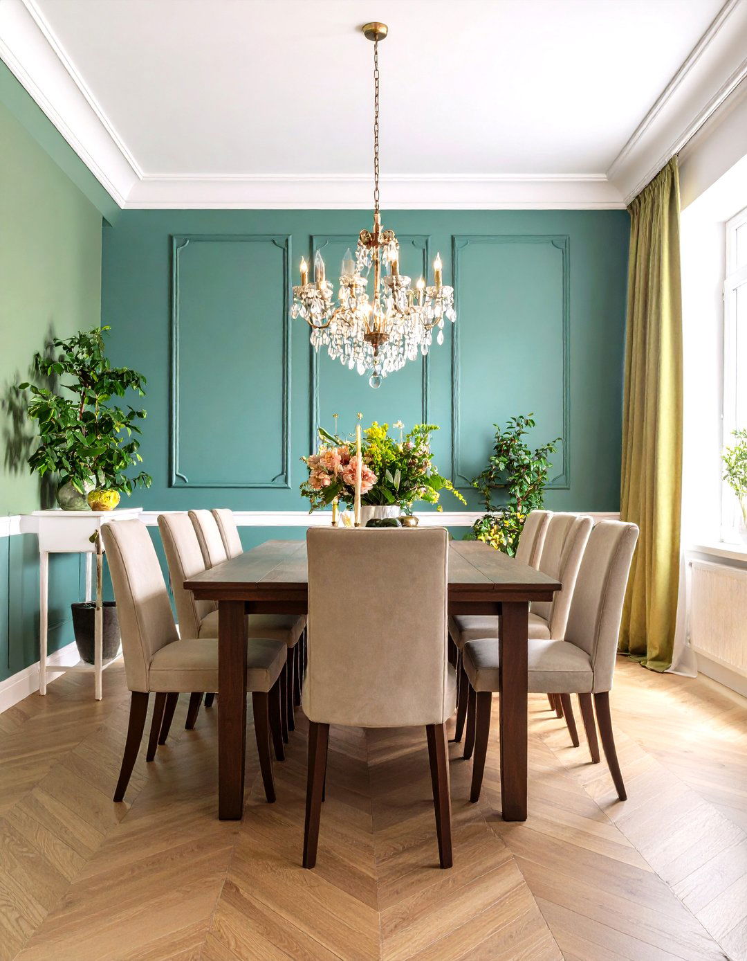 Chair Rail Wall Trim Accent - 20 Wall Trim Ideas