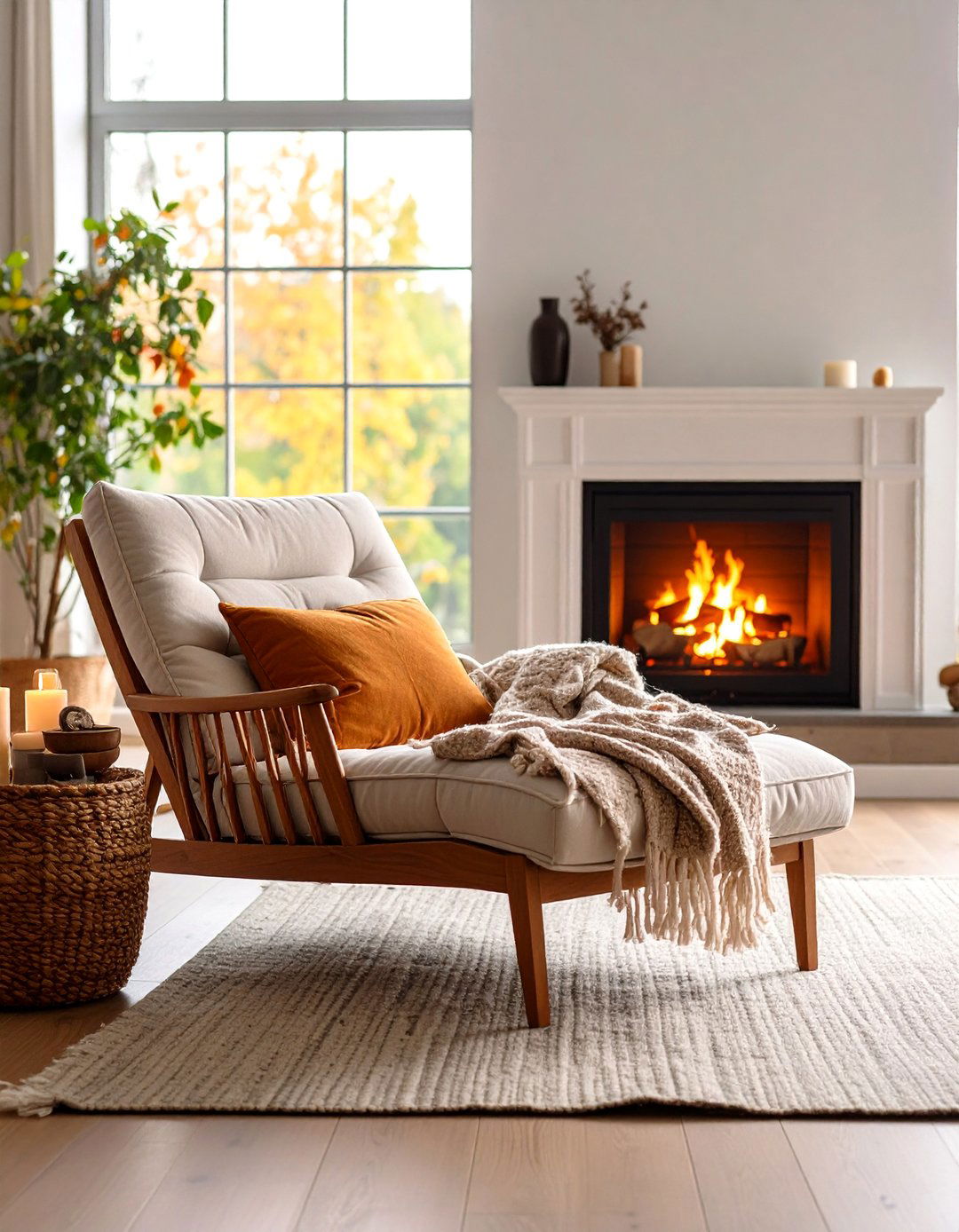 Chaise Lounge Chairs in Front of Fireplace - 20 Chairs in Front of Fireplace Ideas