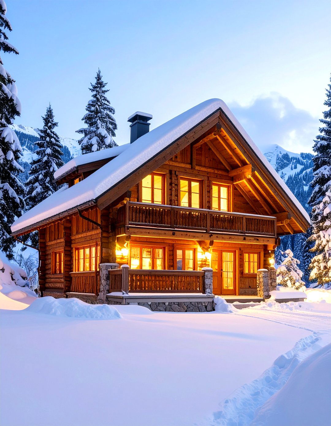 Chalet Roof Alpine Wood Shed - 20 wood shed ideas