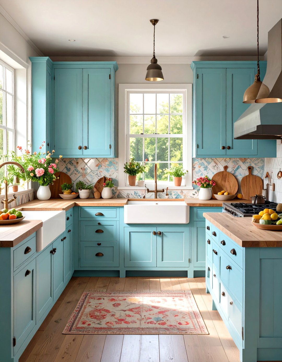 Chalk Paint Painting Kitchen Cabinet Makeover - 20 Painting Kitchen Cabinet Ideas