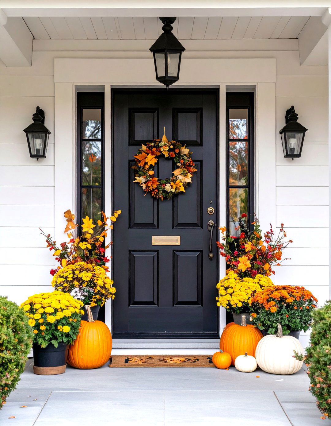 Chalkboard Entry Door Welcome Sign - 20 Chalkboard Ideas