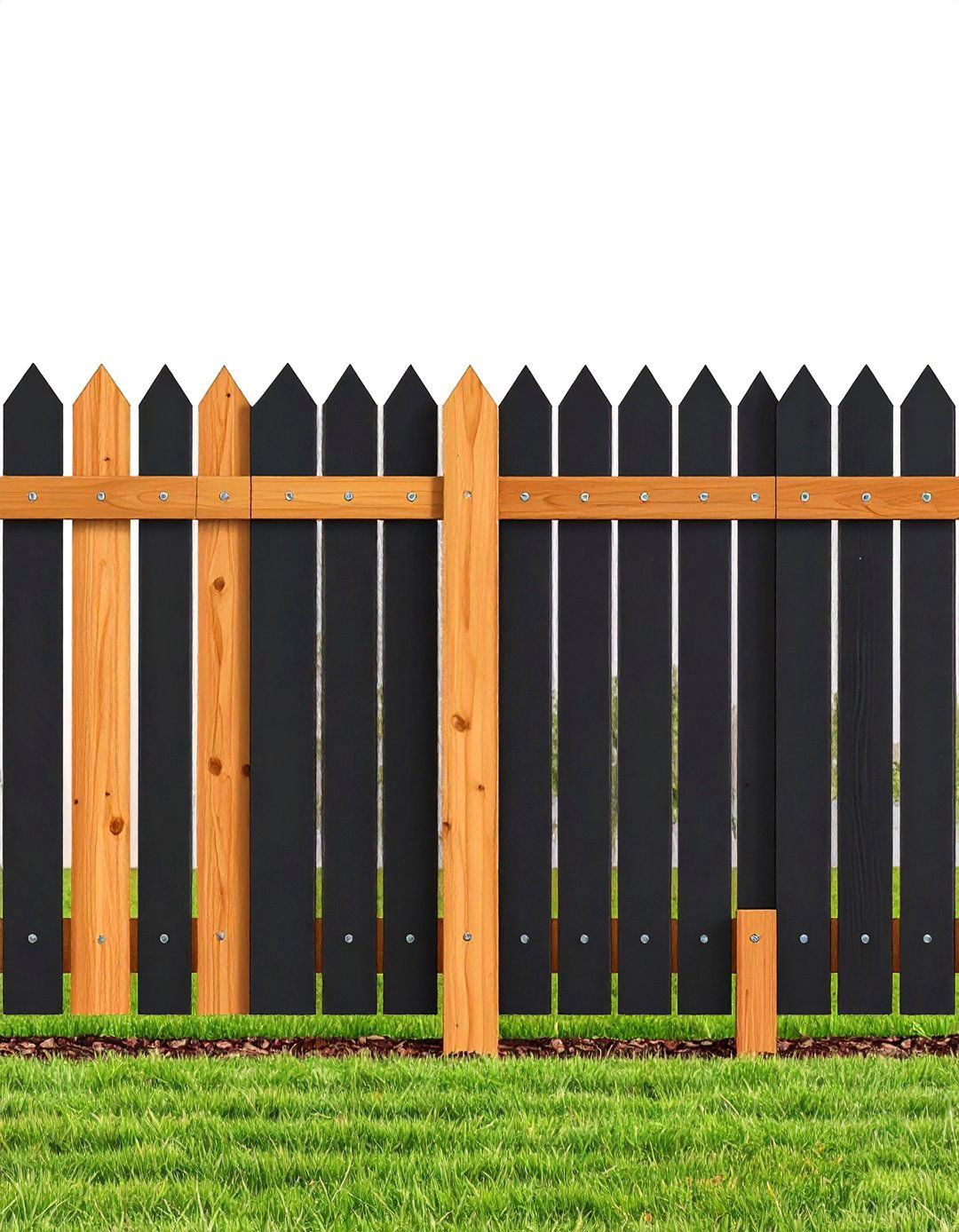Chalkboard Fence Art Panel for Kids - 20 Fence Art Ideas