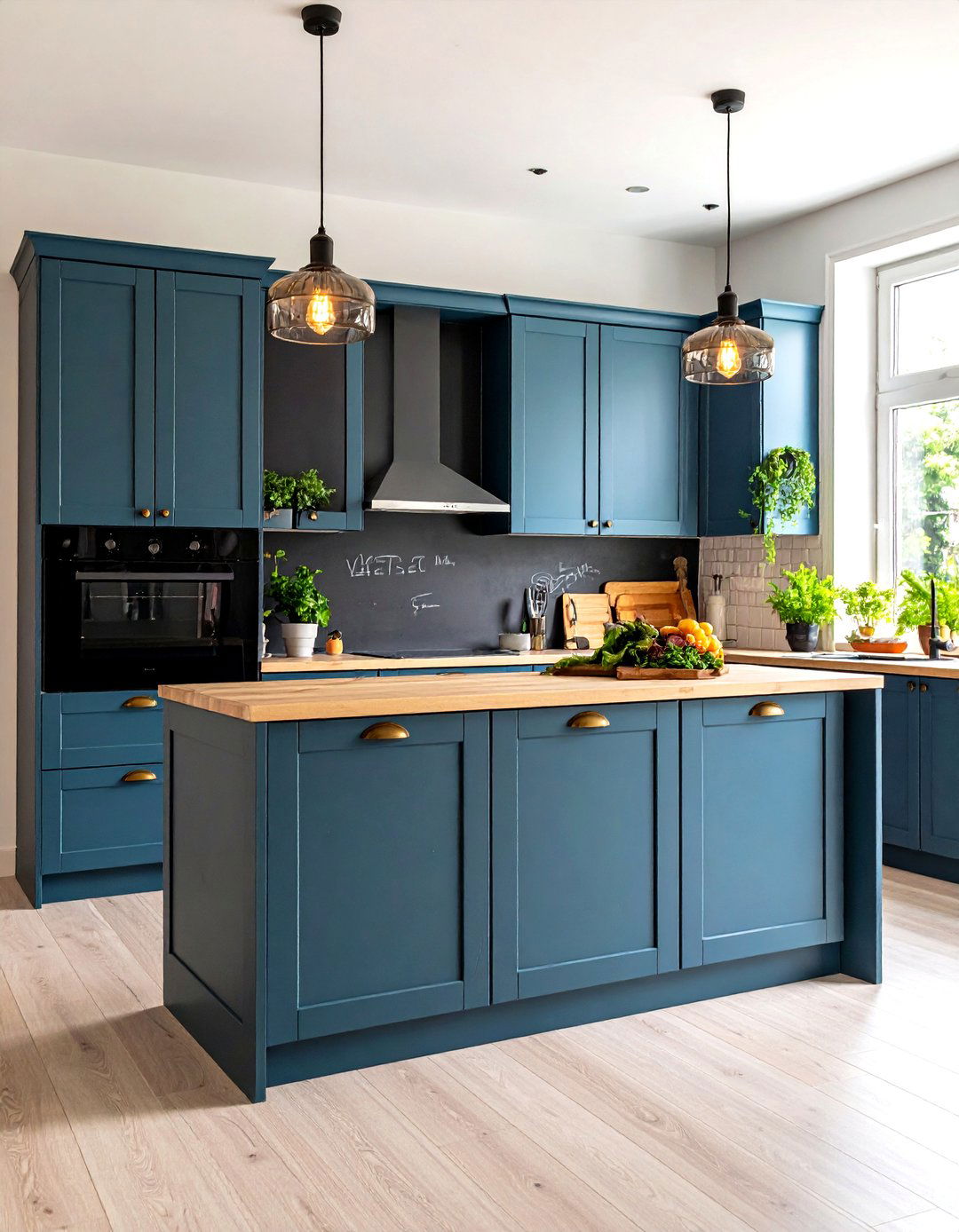 Chalkboard Kitchen Door Innovation - 20 Kitchen Door Design Ideas
