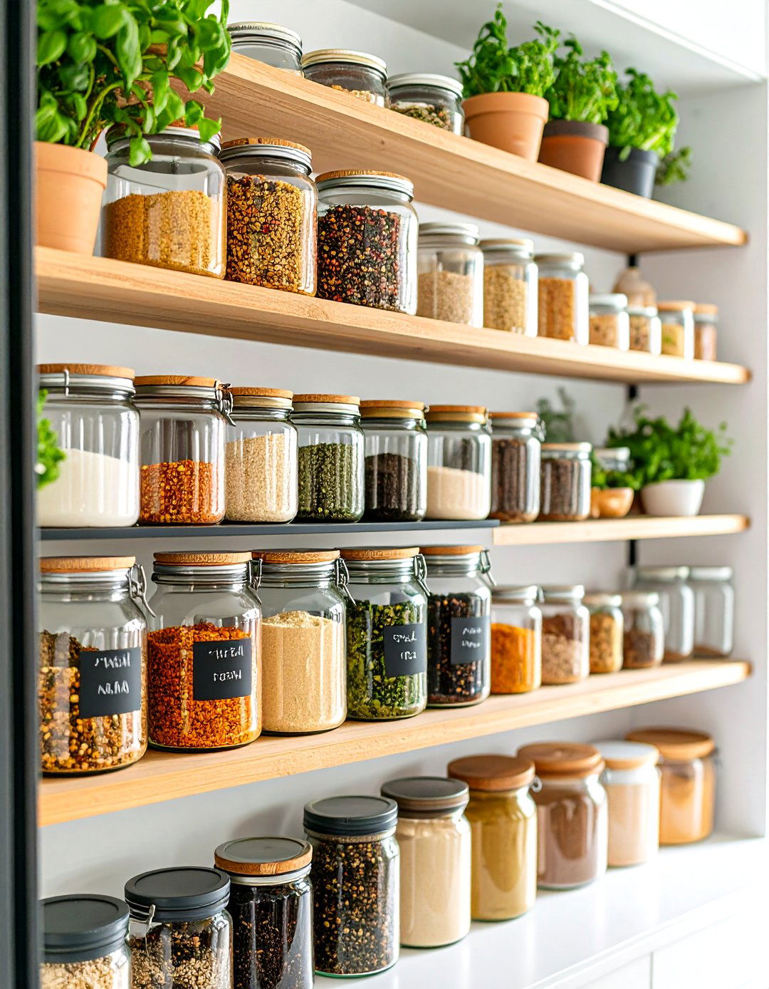 Chalkboard Storage Jar Labels - 20 Chalkboard Ideas